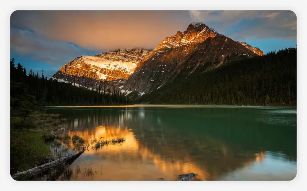 Lake in Jasper National Park