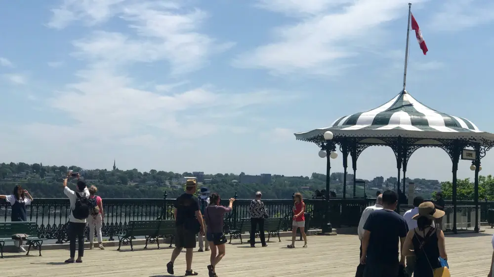 Dufferin Terrace in Quebec City