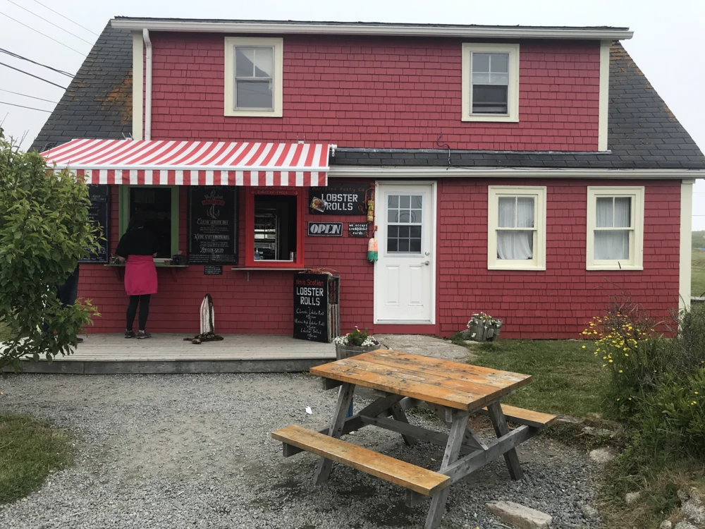 Maritime Pasty Co. in Peggy's Cove Halifax Nova Scotia