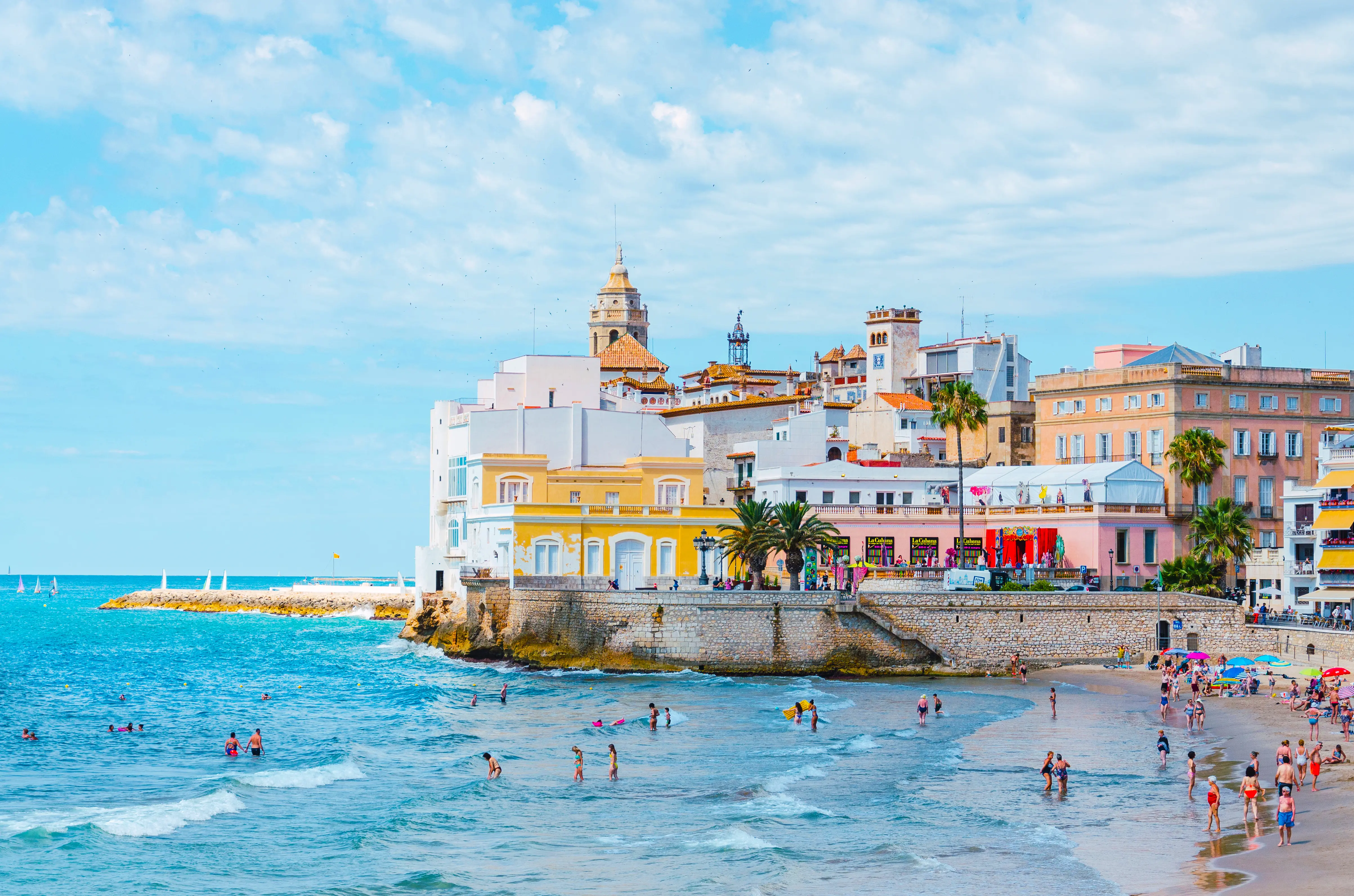 Sitges, a Costa Brava seaside town