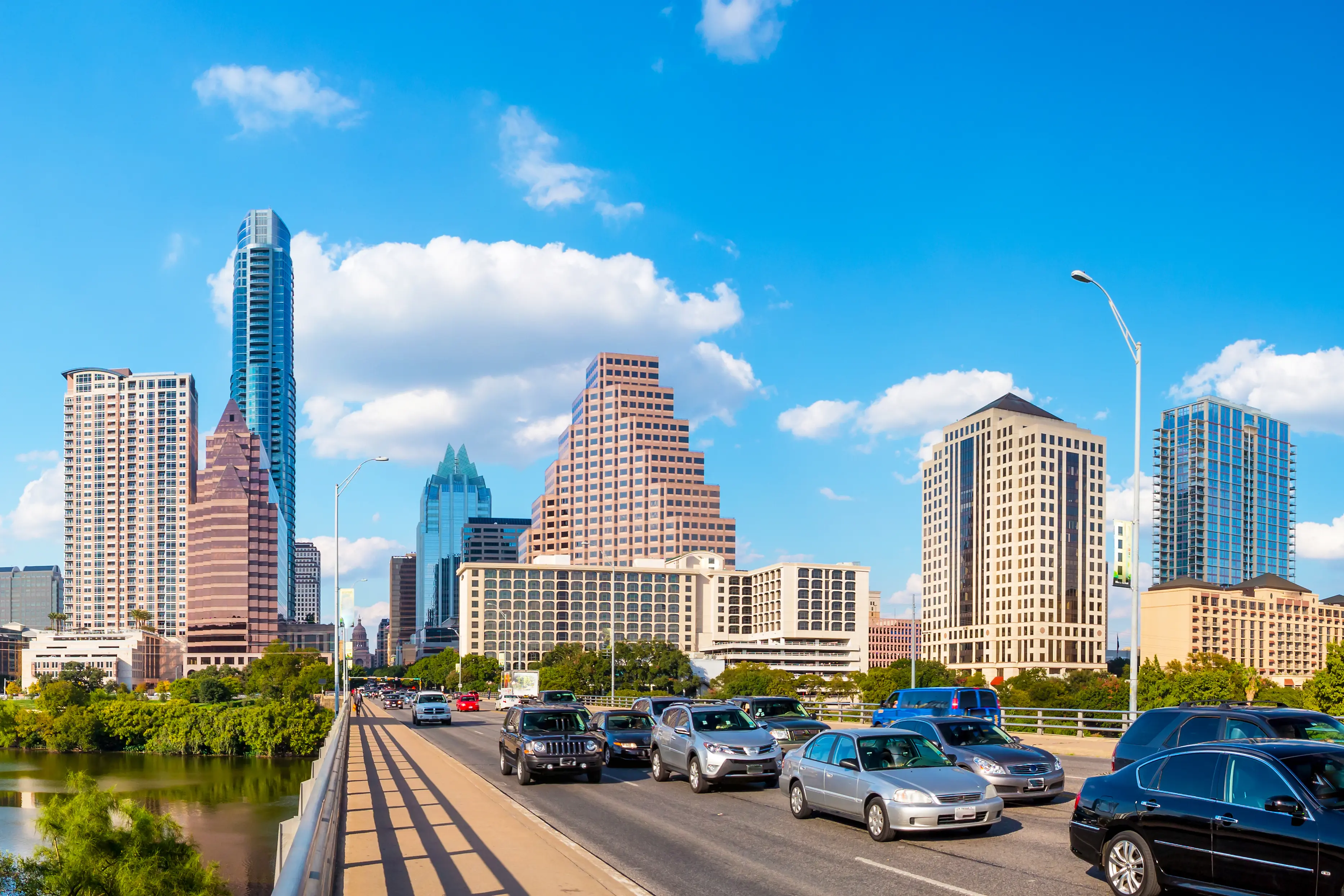 Downtown Austin traffic