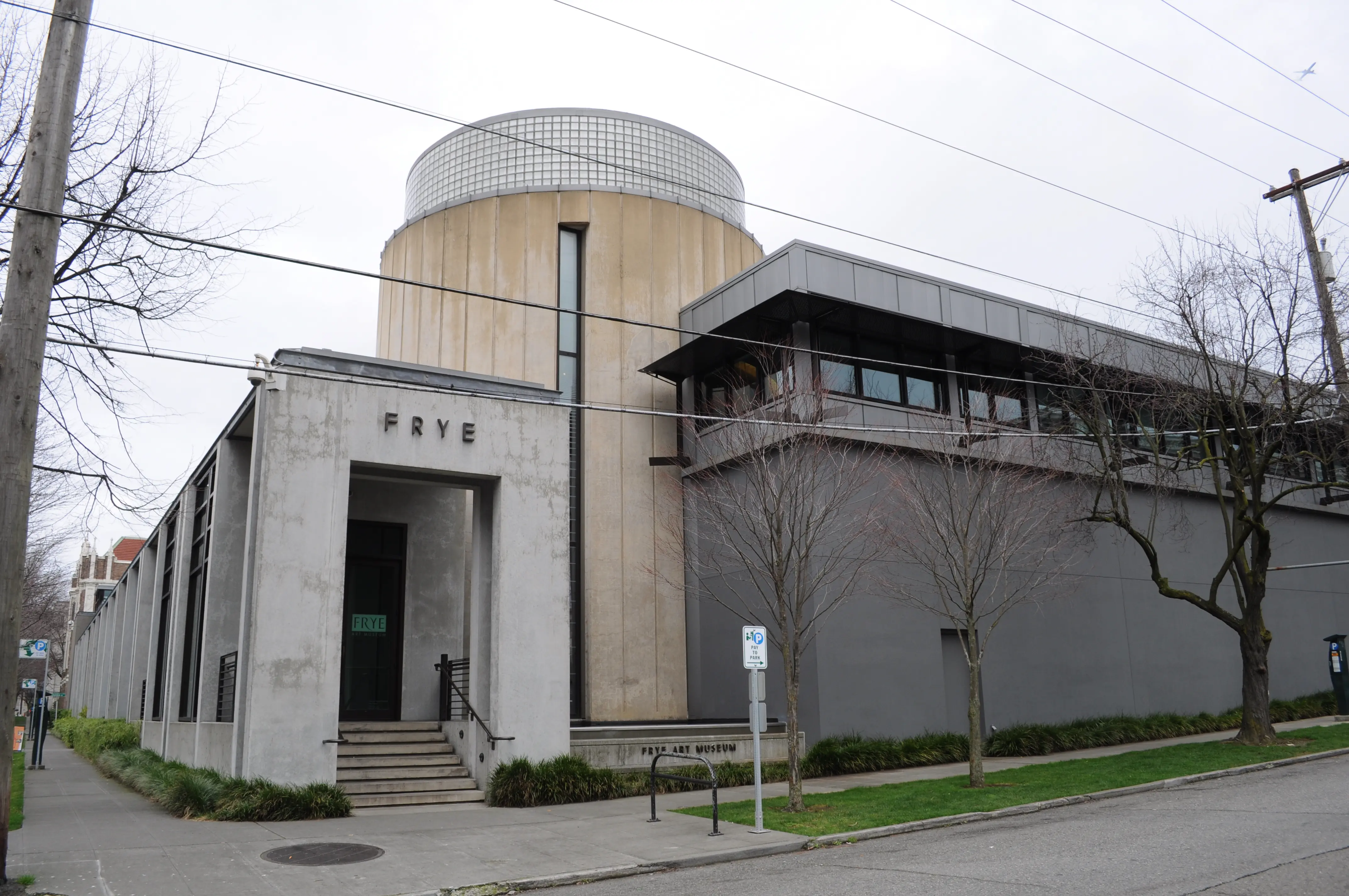 Exterior image of the Fyre Art Museum in Seattle.