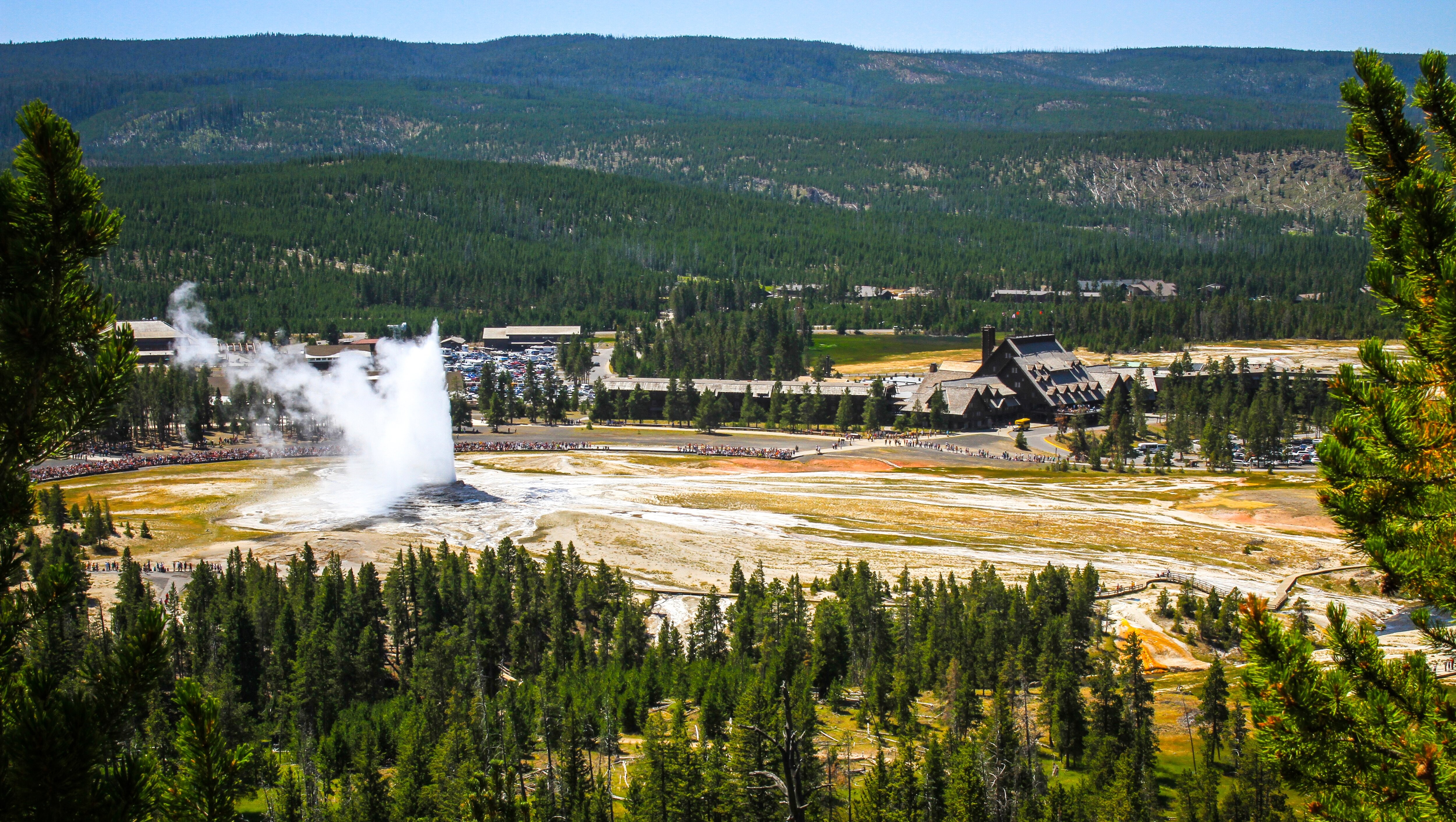 Yellowstone National Park Vacation Ideas Trip Canvas