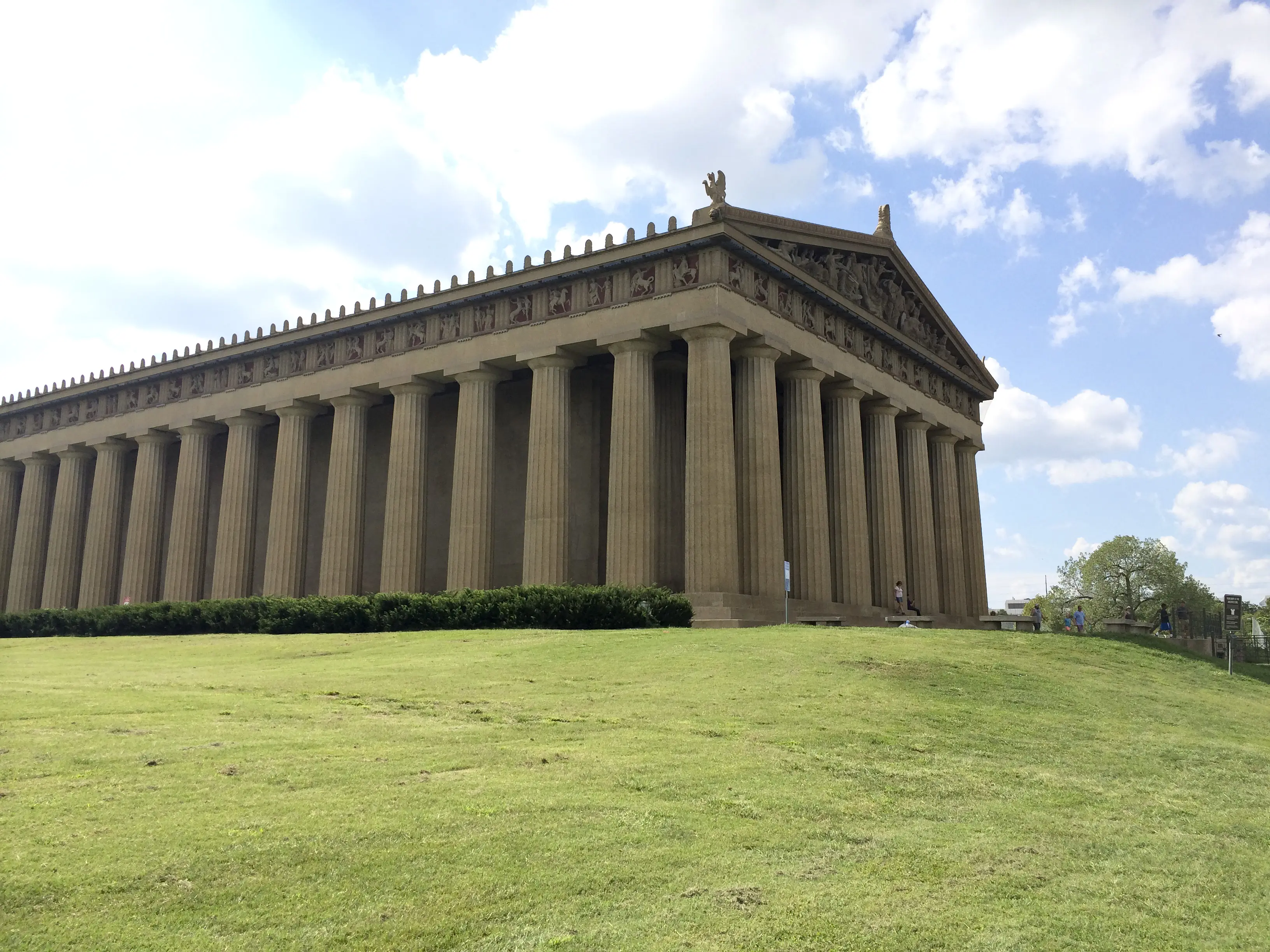 The Parthenon at Centennial Park in Nashville, Tennessee.