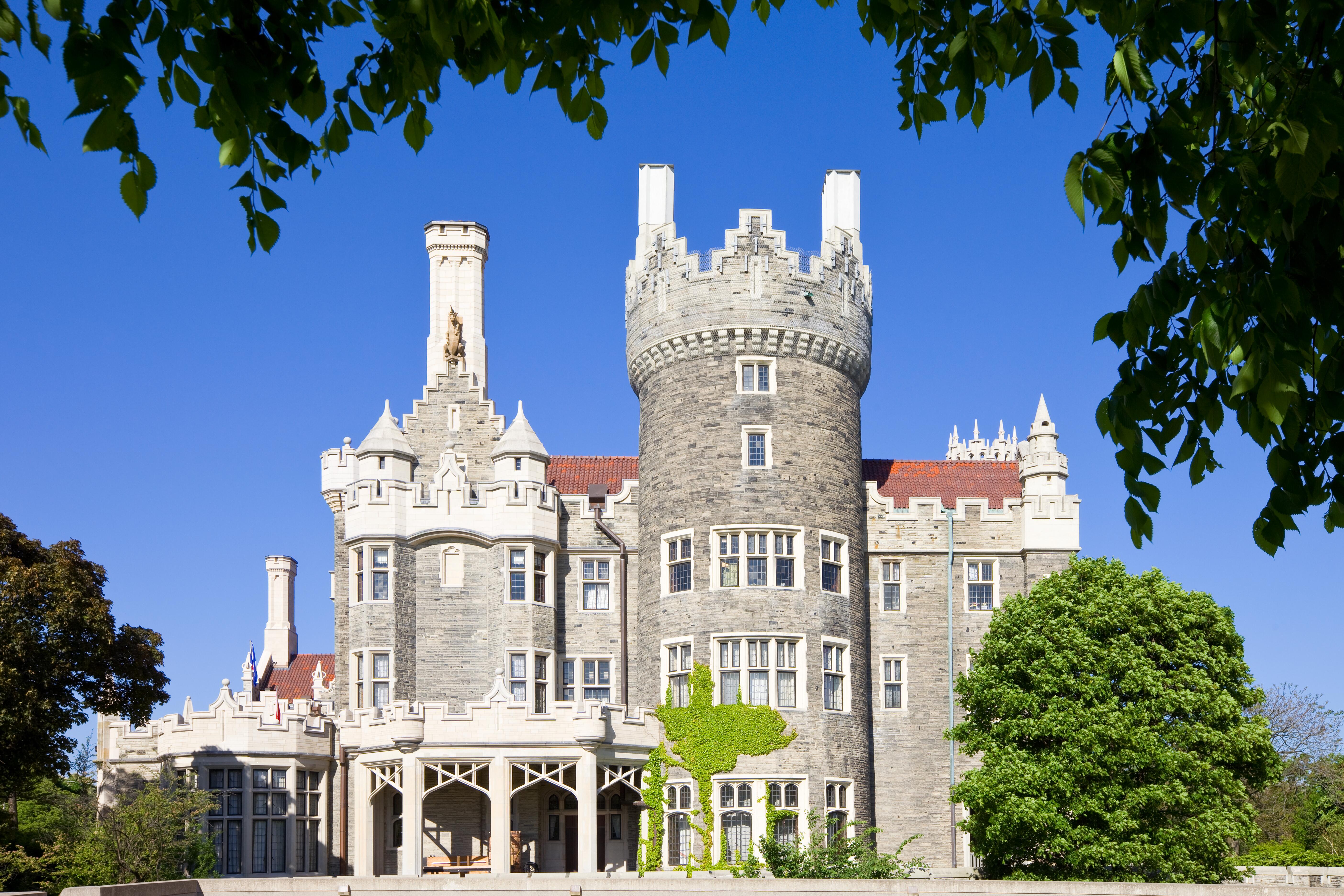 Casa Loma, a beautiful landmark castle of Toronto, Canada.