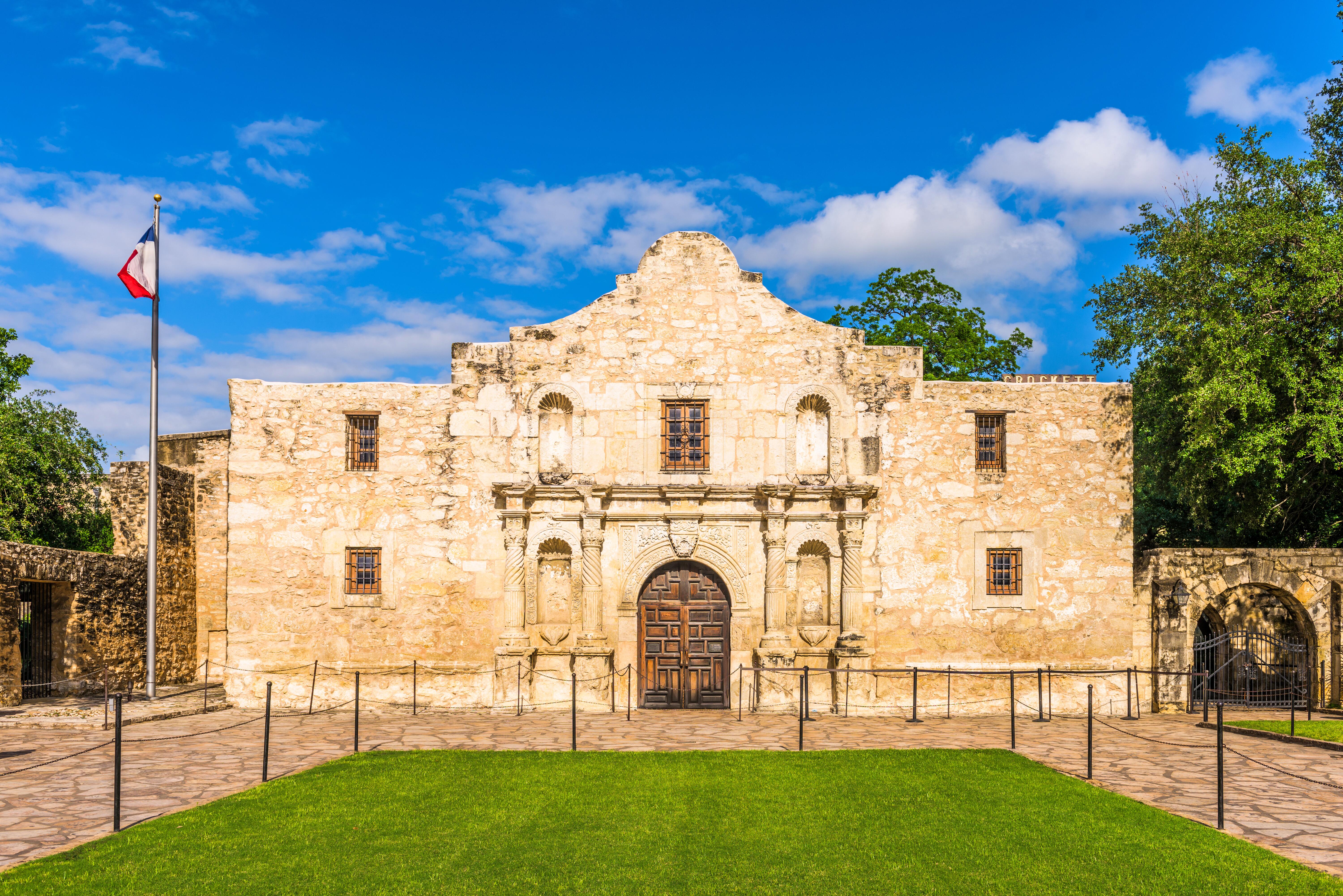 The Alamo, historic fort in San Antonio