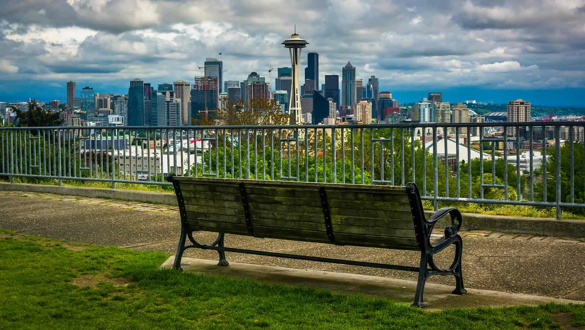 View of downtown Seattle from Kerry Park, a popular thing to do in Seattle.