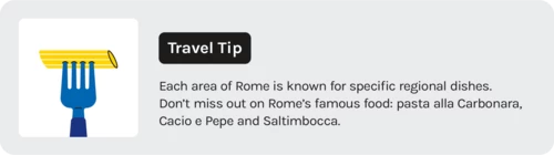 rome tourist spots map
