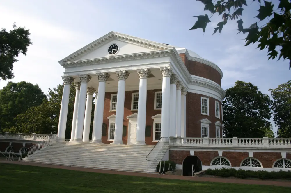 Rotunda at the University of Virginia in Charlottesville, Virginia