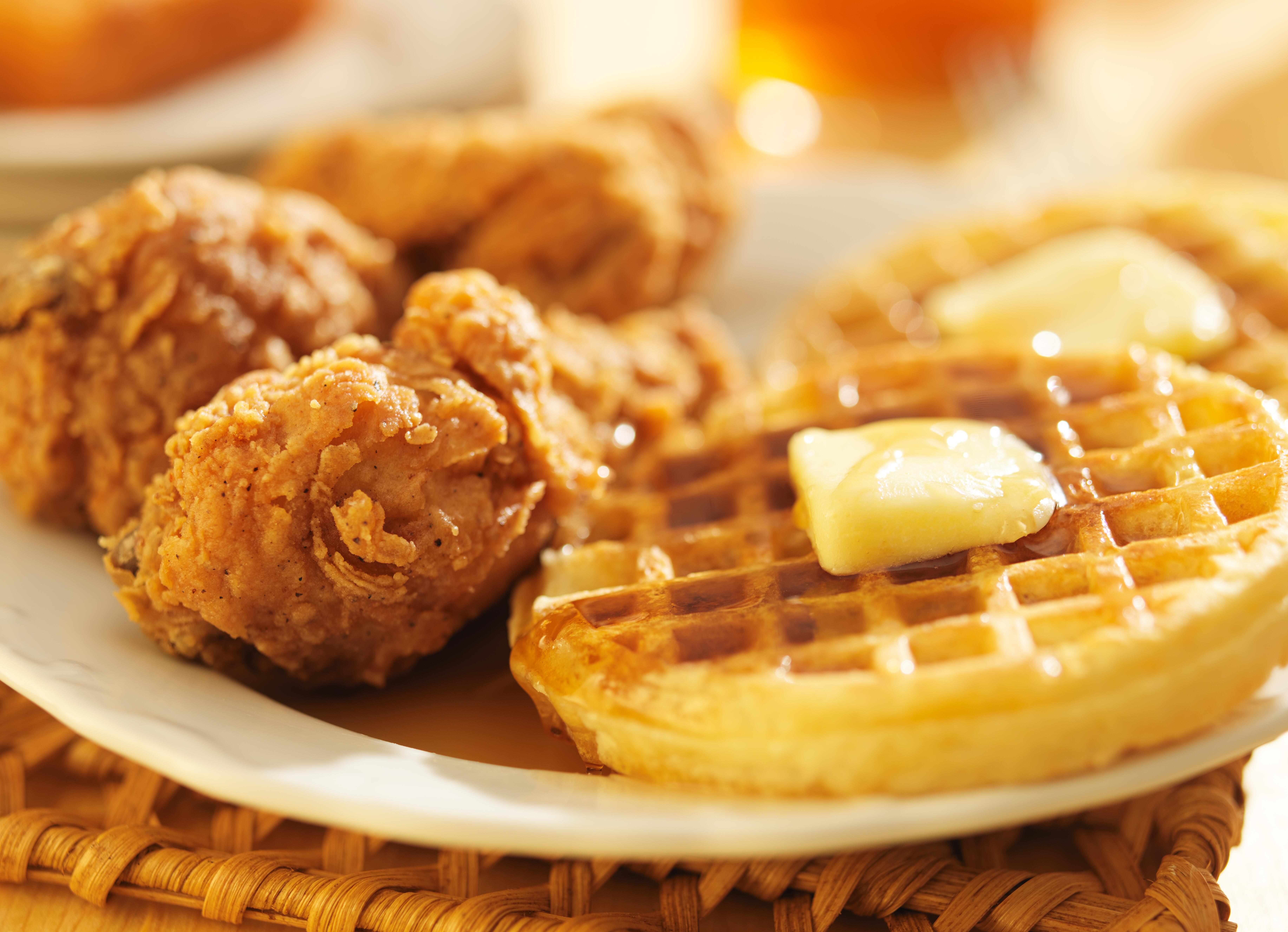 Chicken and waffles