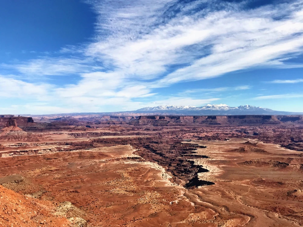 Scenery in Canyonlands National Park in southeastern Utah