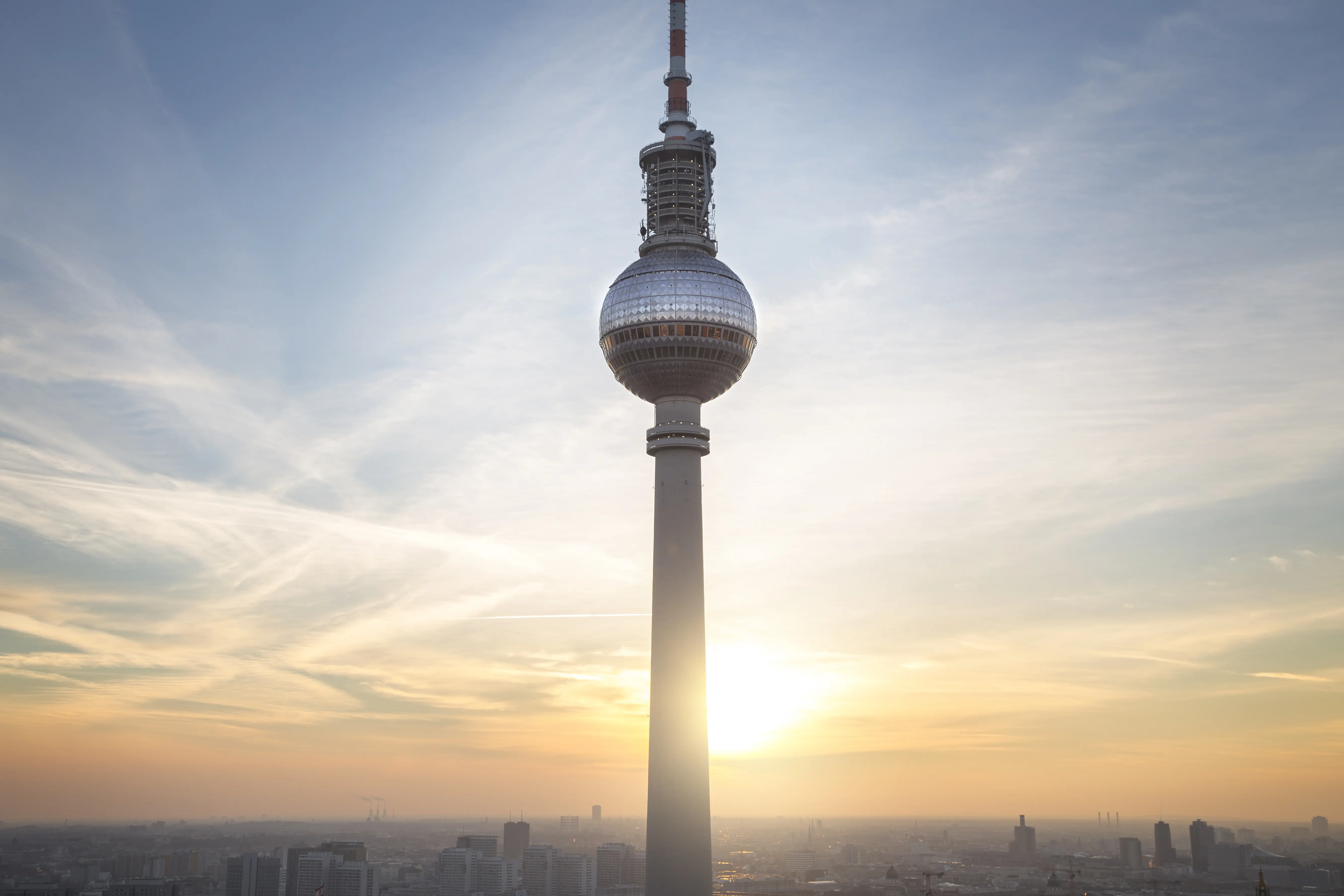 Photo of the TV tower, Berlin