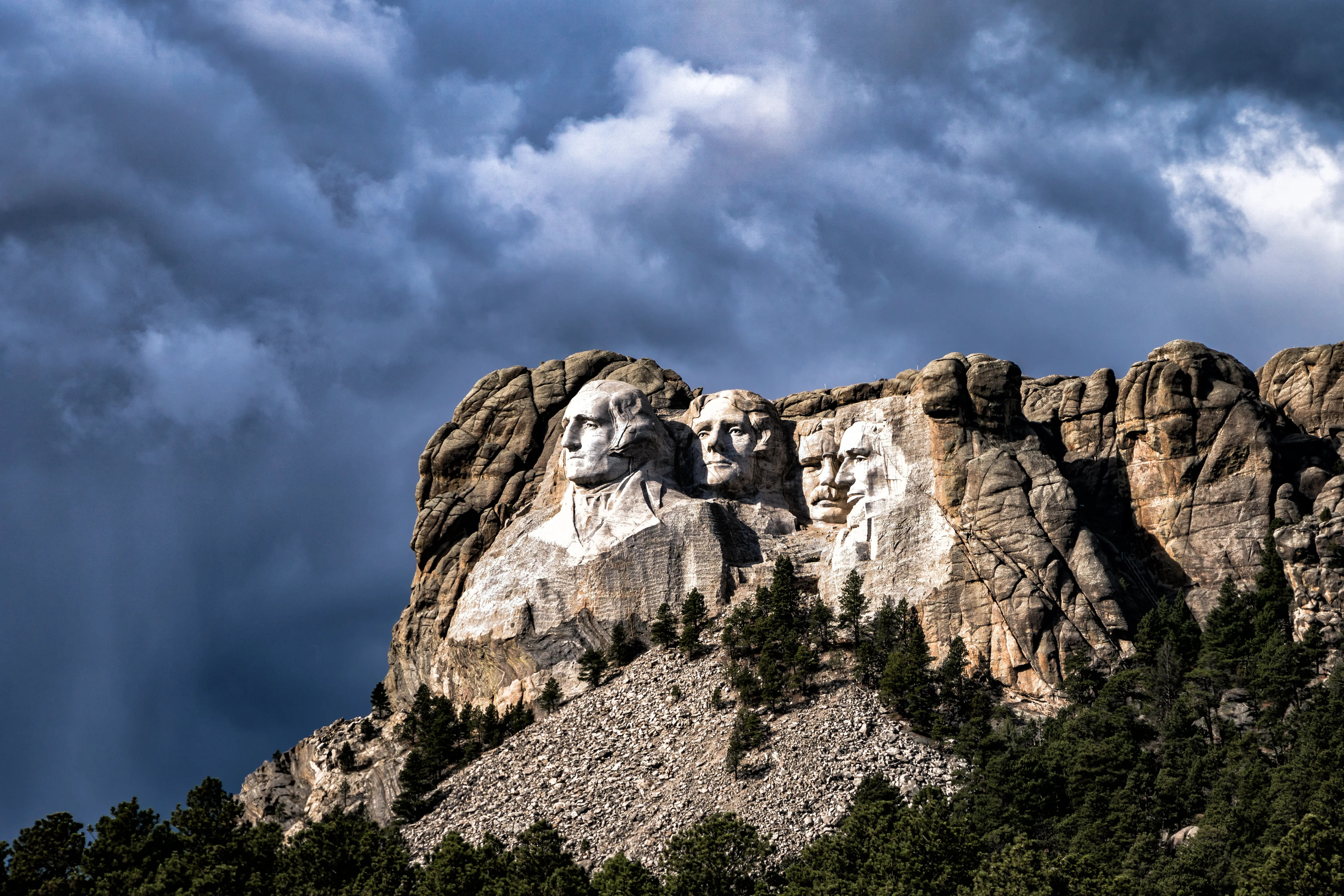 Image of Mount Rushmore in South Dakota.