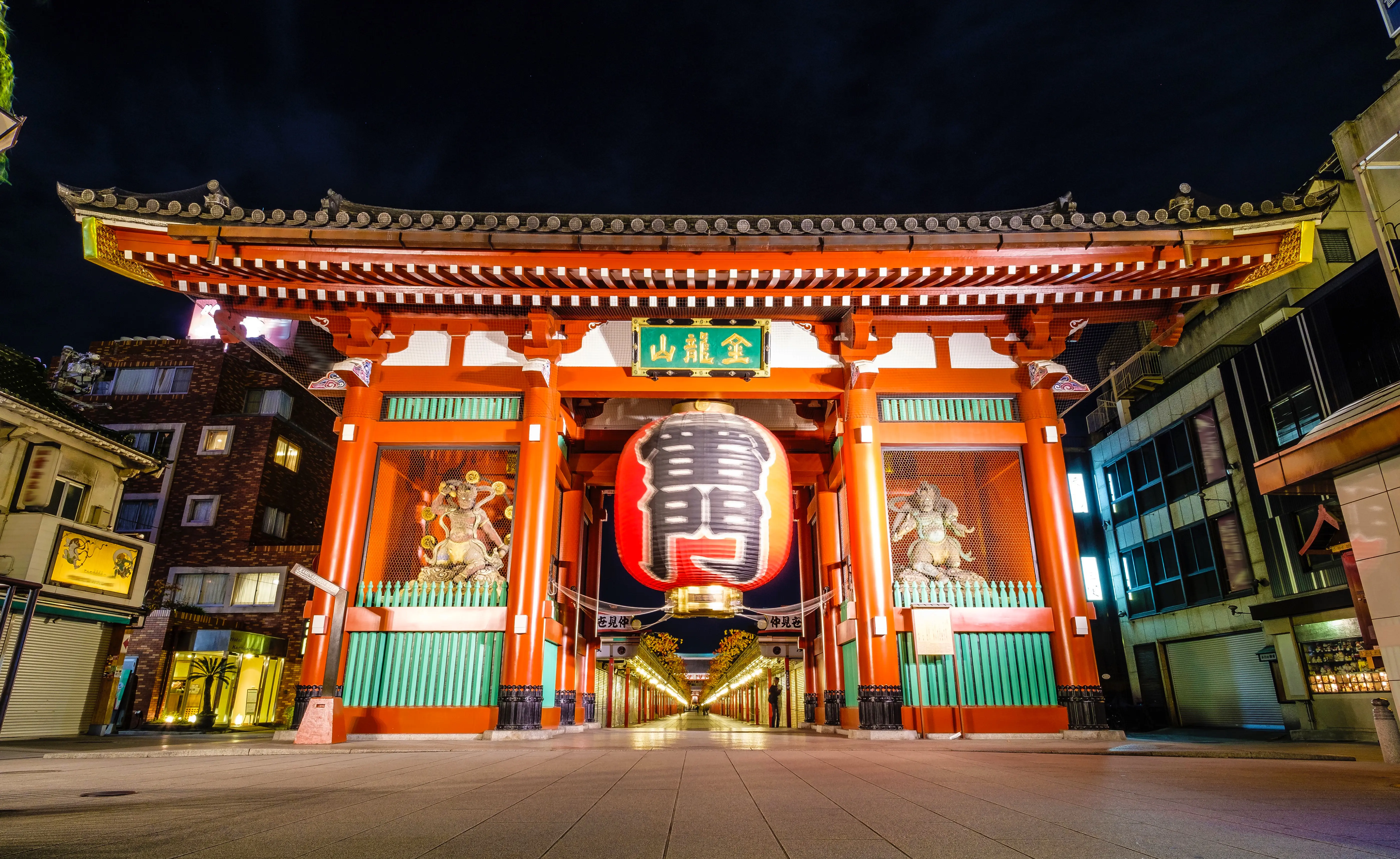 Senso-ji temple entrance