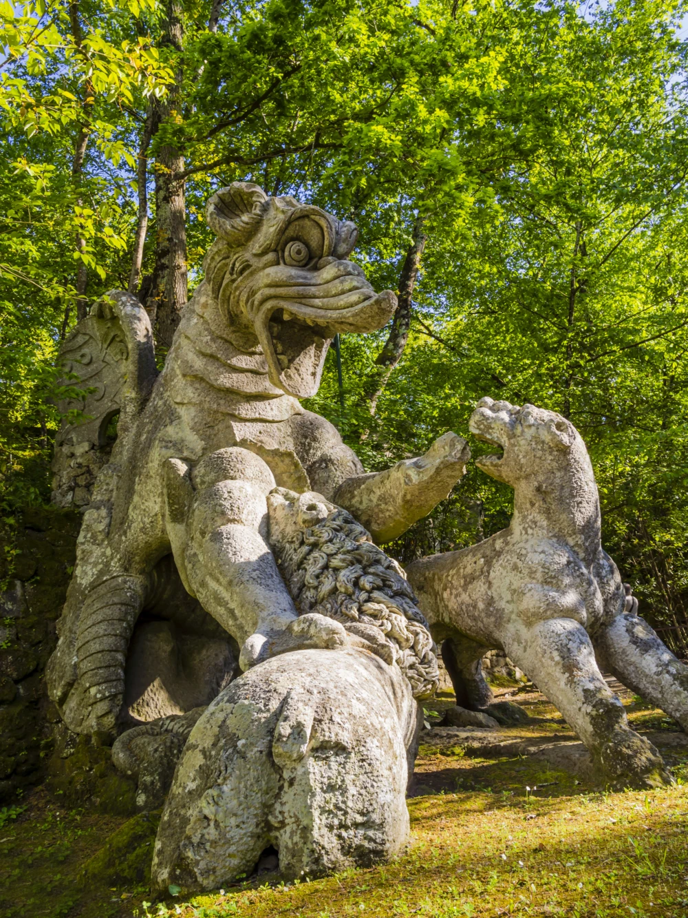 Park of Monsters in Bomarzo, Italy