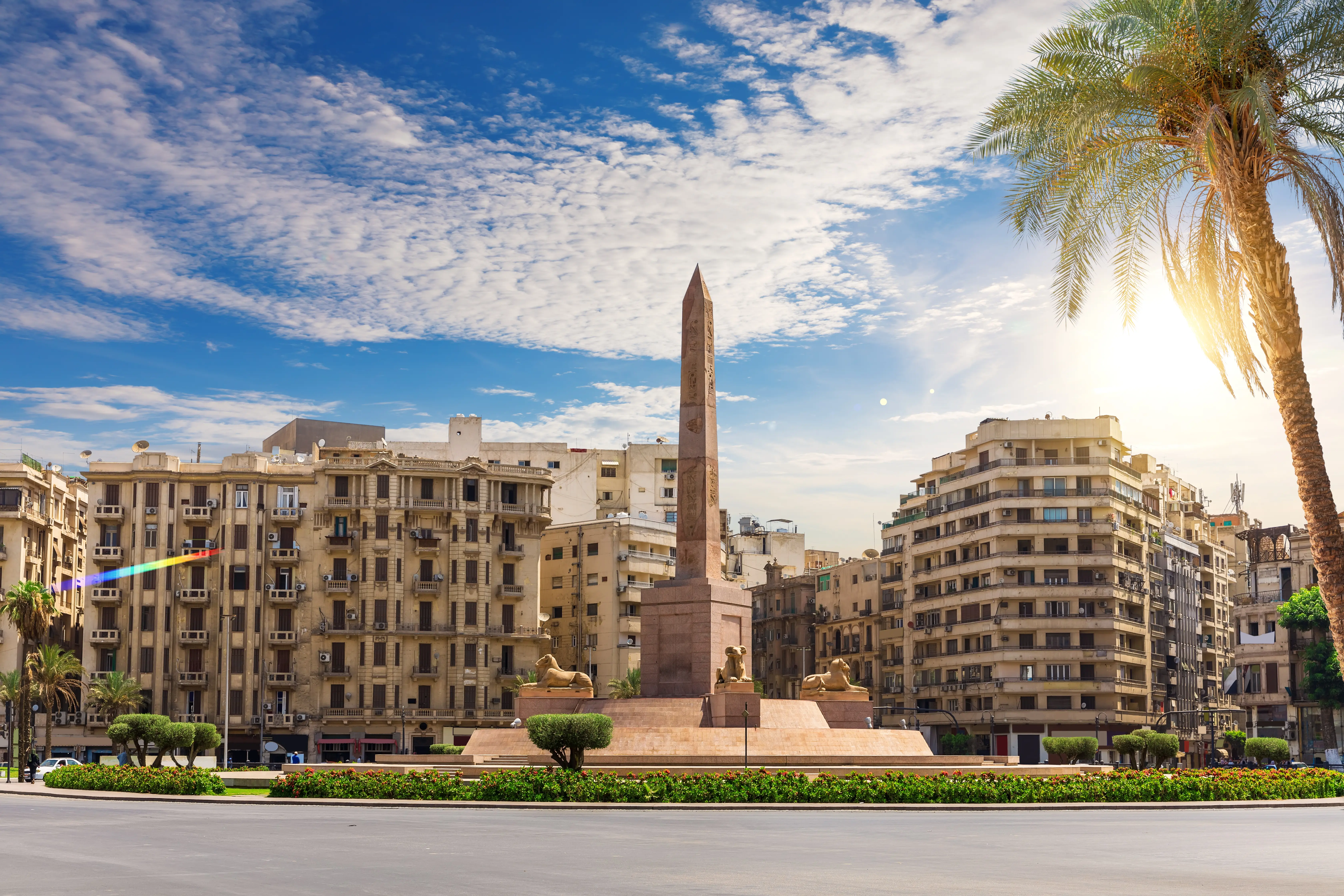 Photo of Tahrir Square in Cairo, Egypt