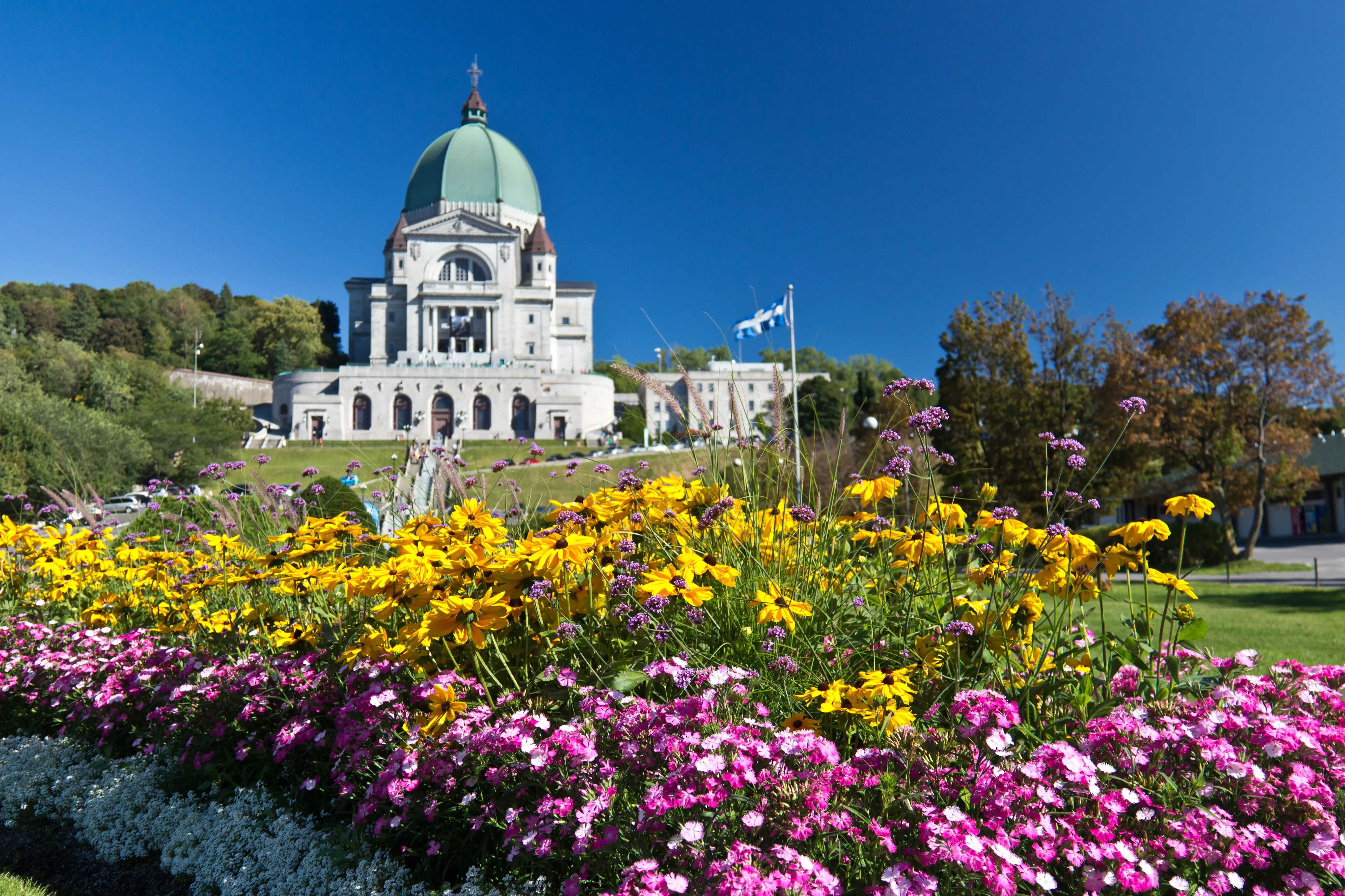 The Saint Joseph Oratory in Montreal, Canada is a National Historic Site of Canada
