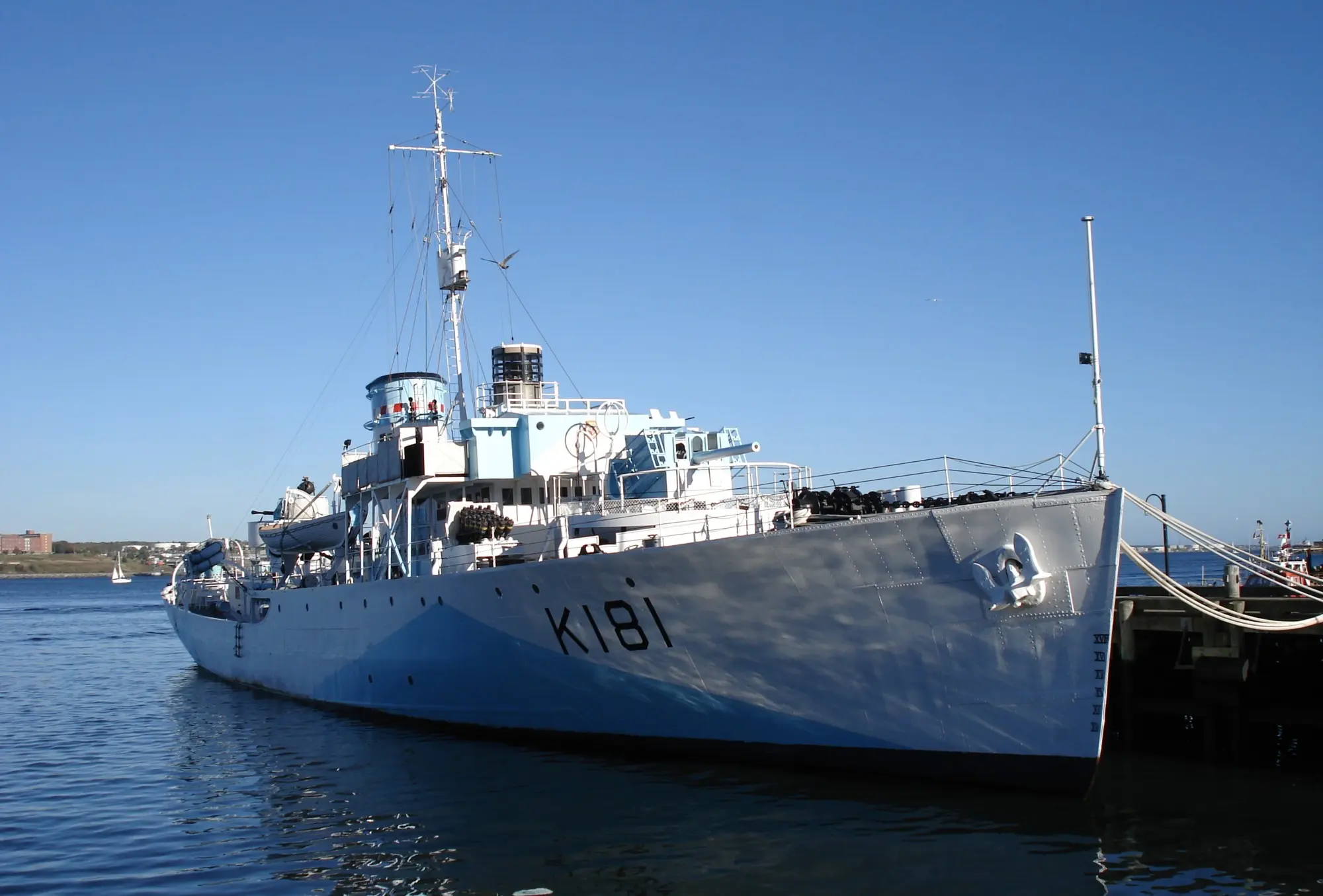 Outdoor image of the HMCS Sackville