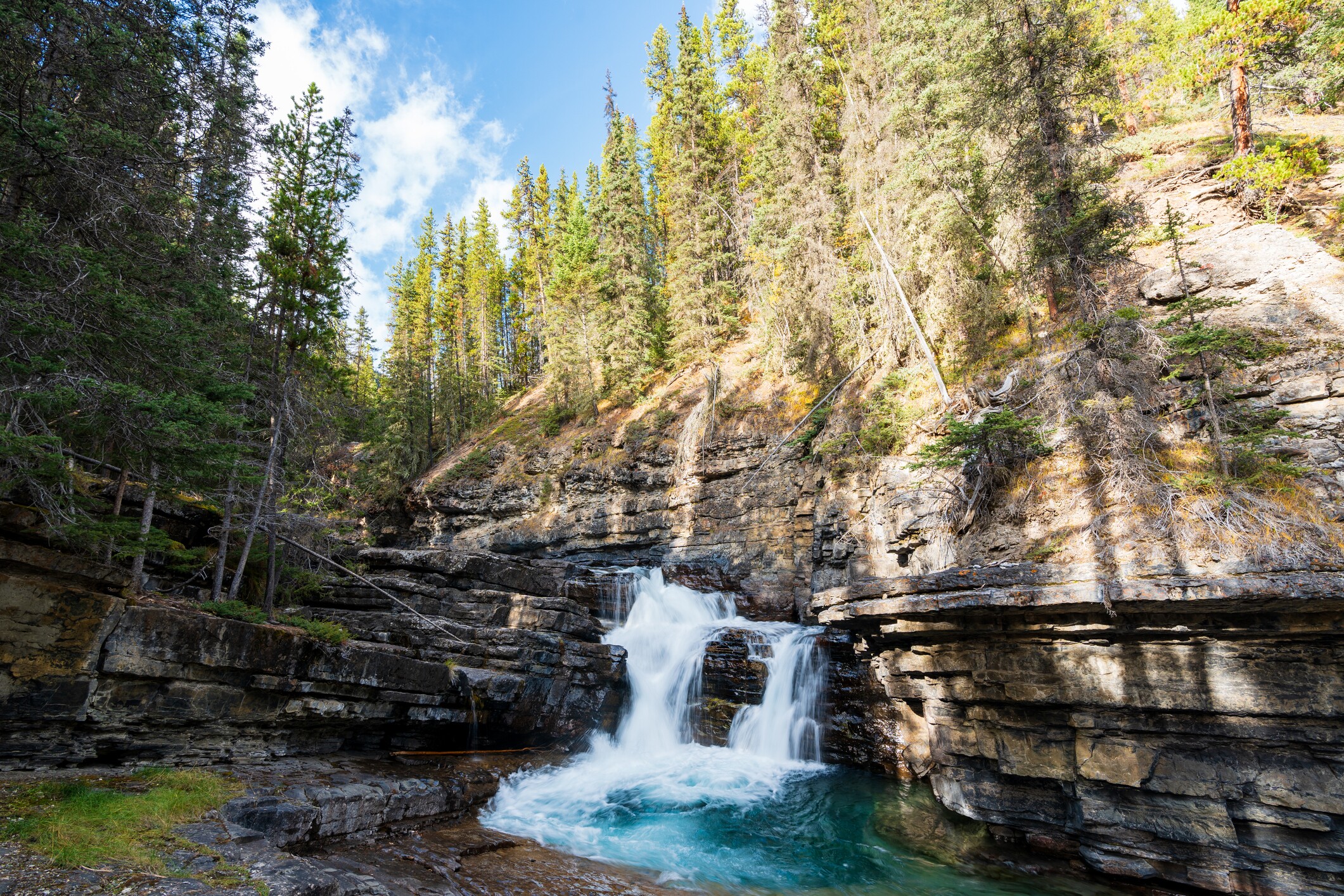 Johnston Canyon in Banff National Park