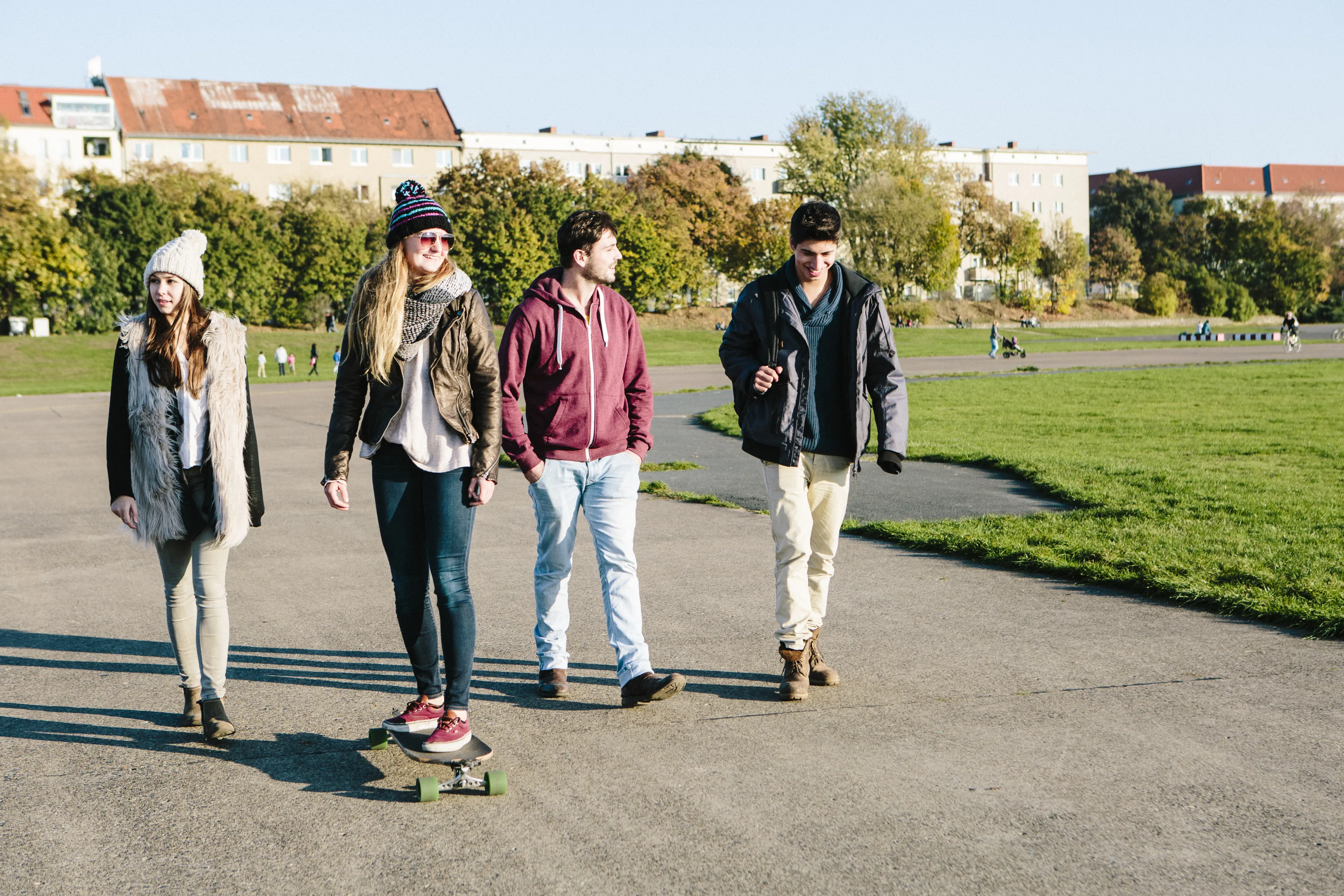 Photo of the Tempelhofer Feld, Berlin