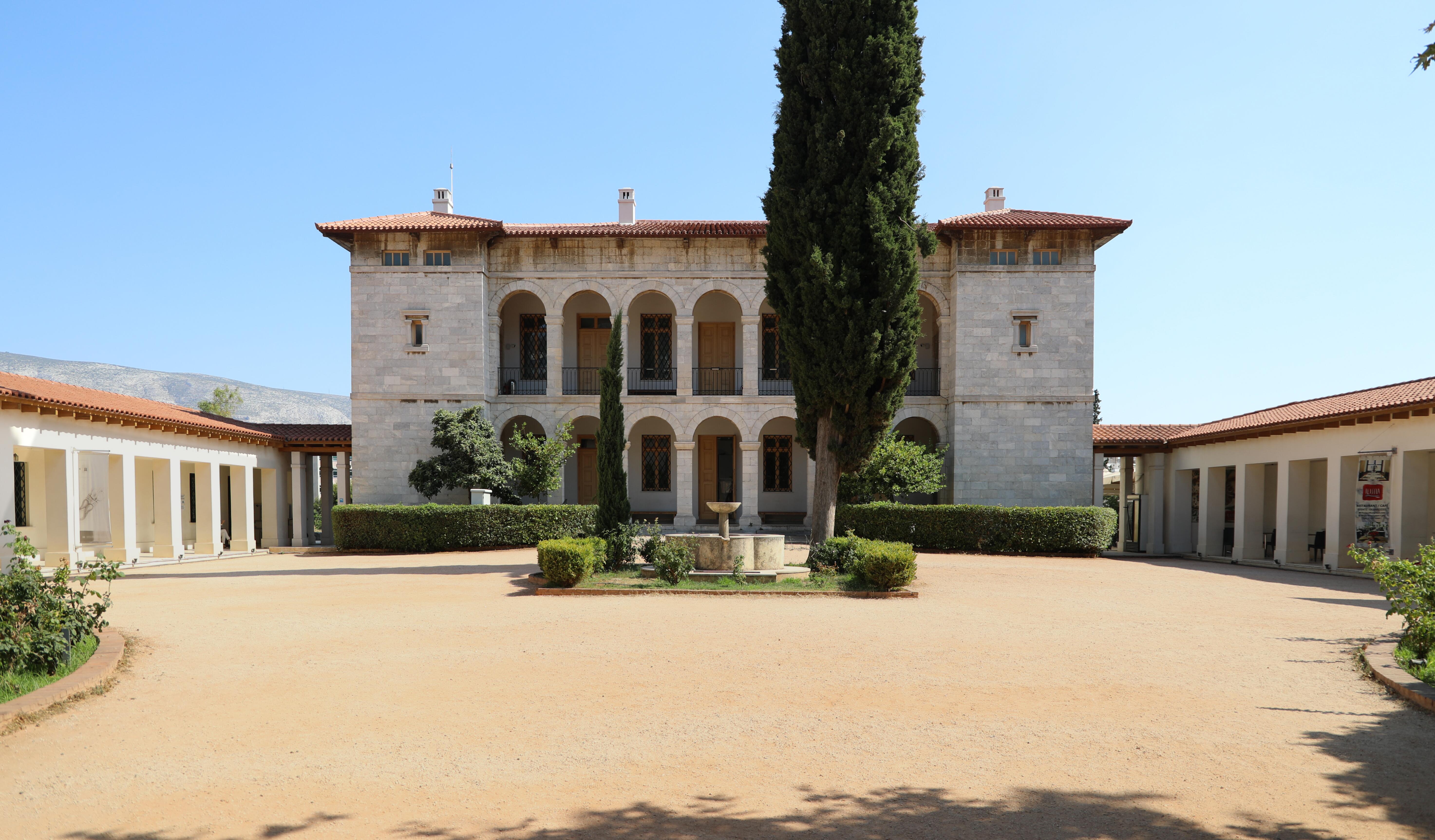 Exterior image of the Byzantine & Christian Museum in Athens.