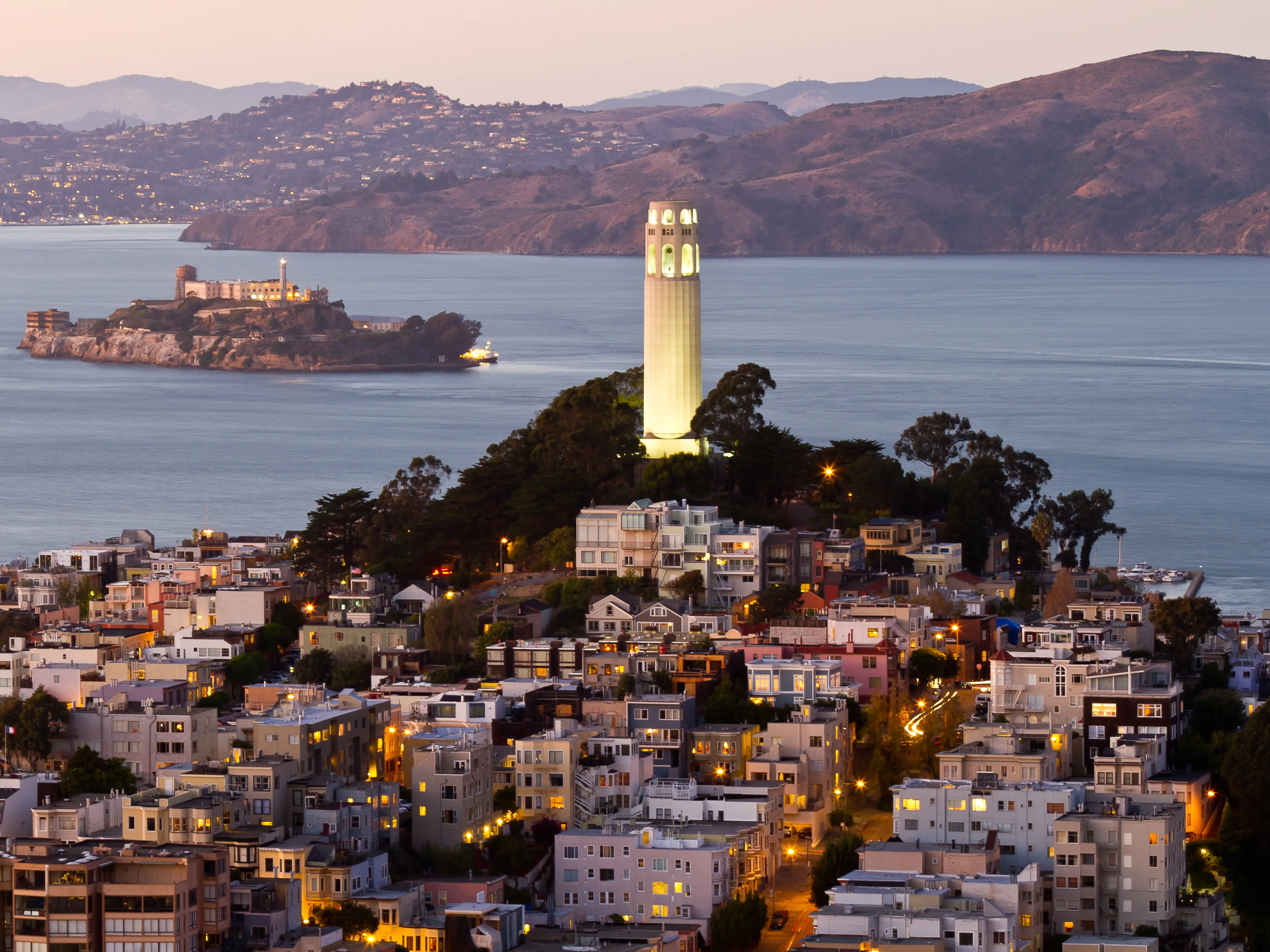 Coit Tower in San Francisco