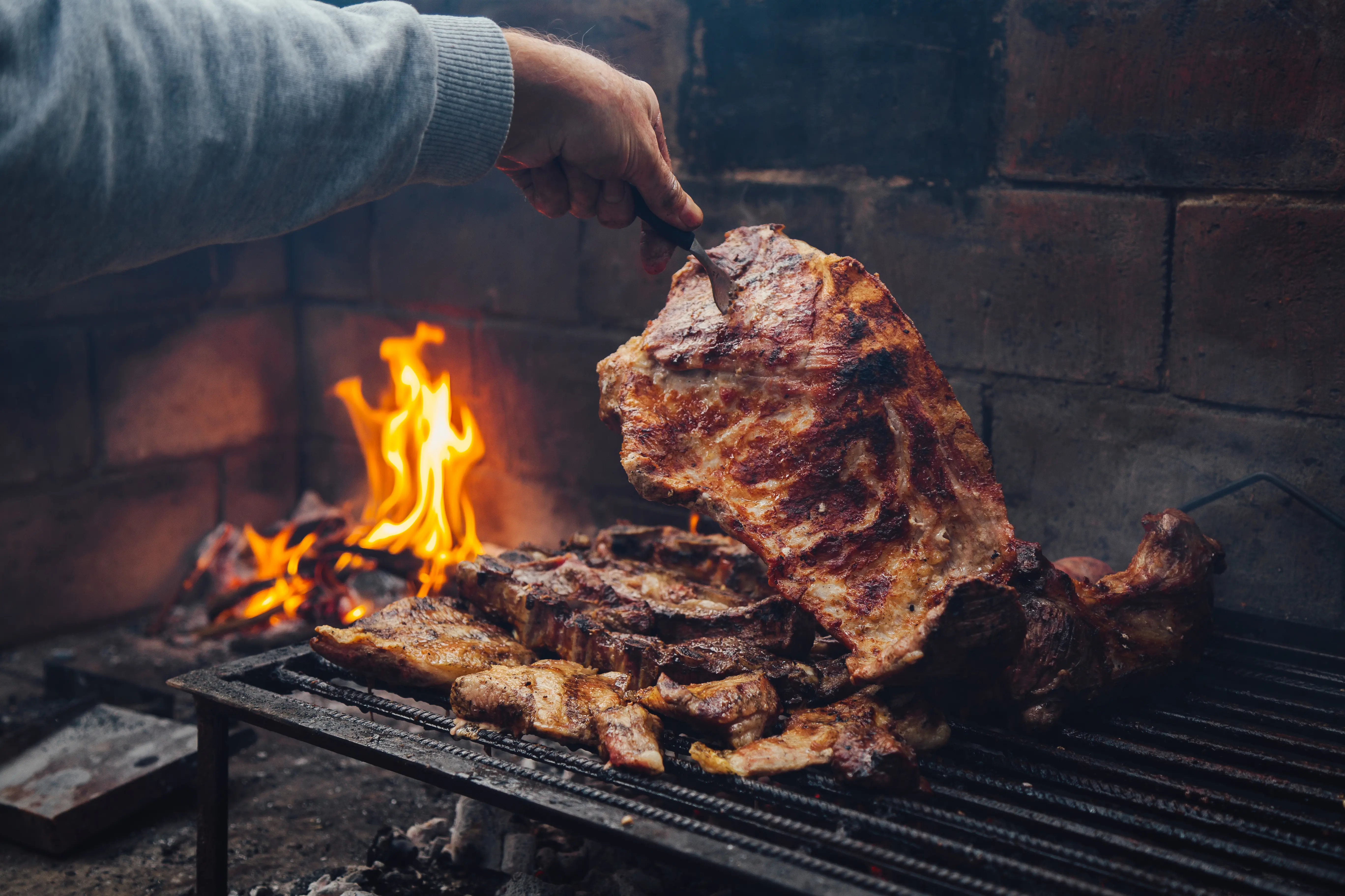 Argentinian wood-fired meats