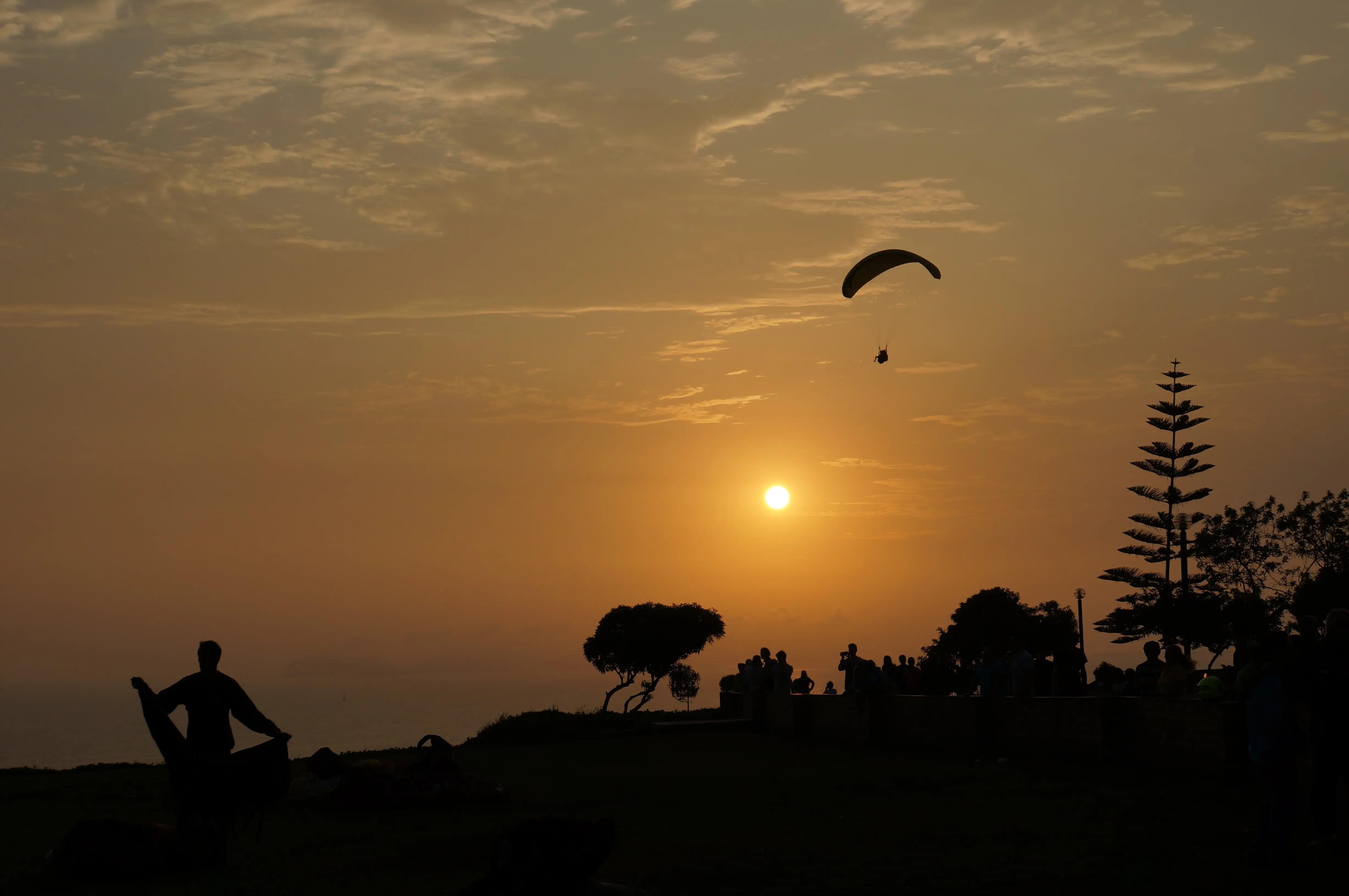 Photo of a Sunset in Lima