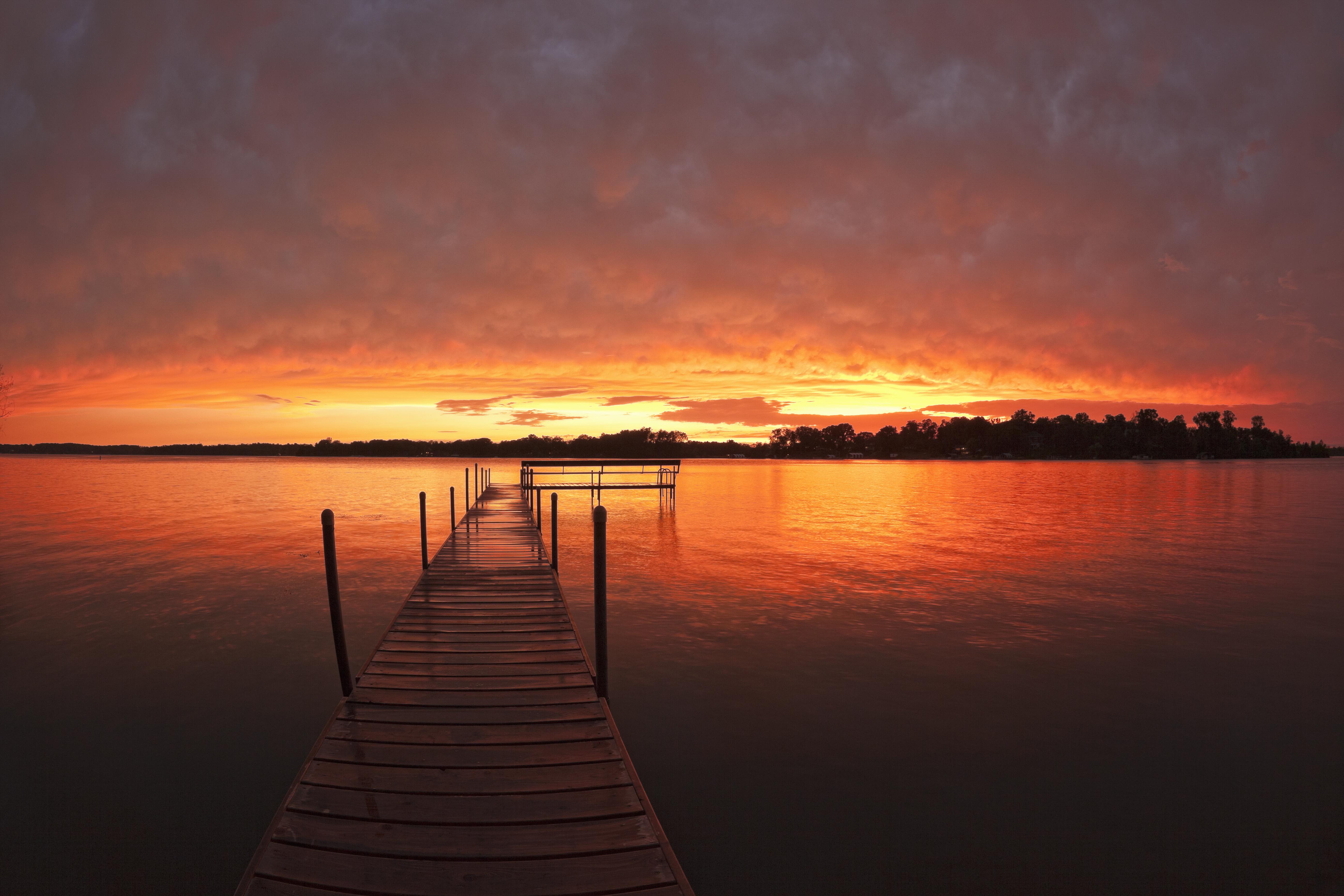 Image of Lake Minnetonka in Minnesota.