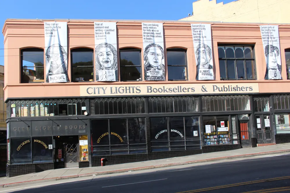 City Lights bookstore in San Francisco