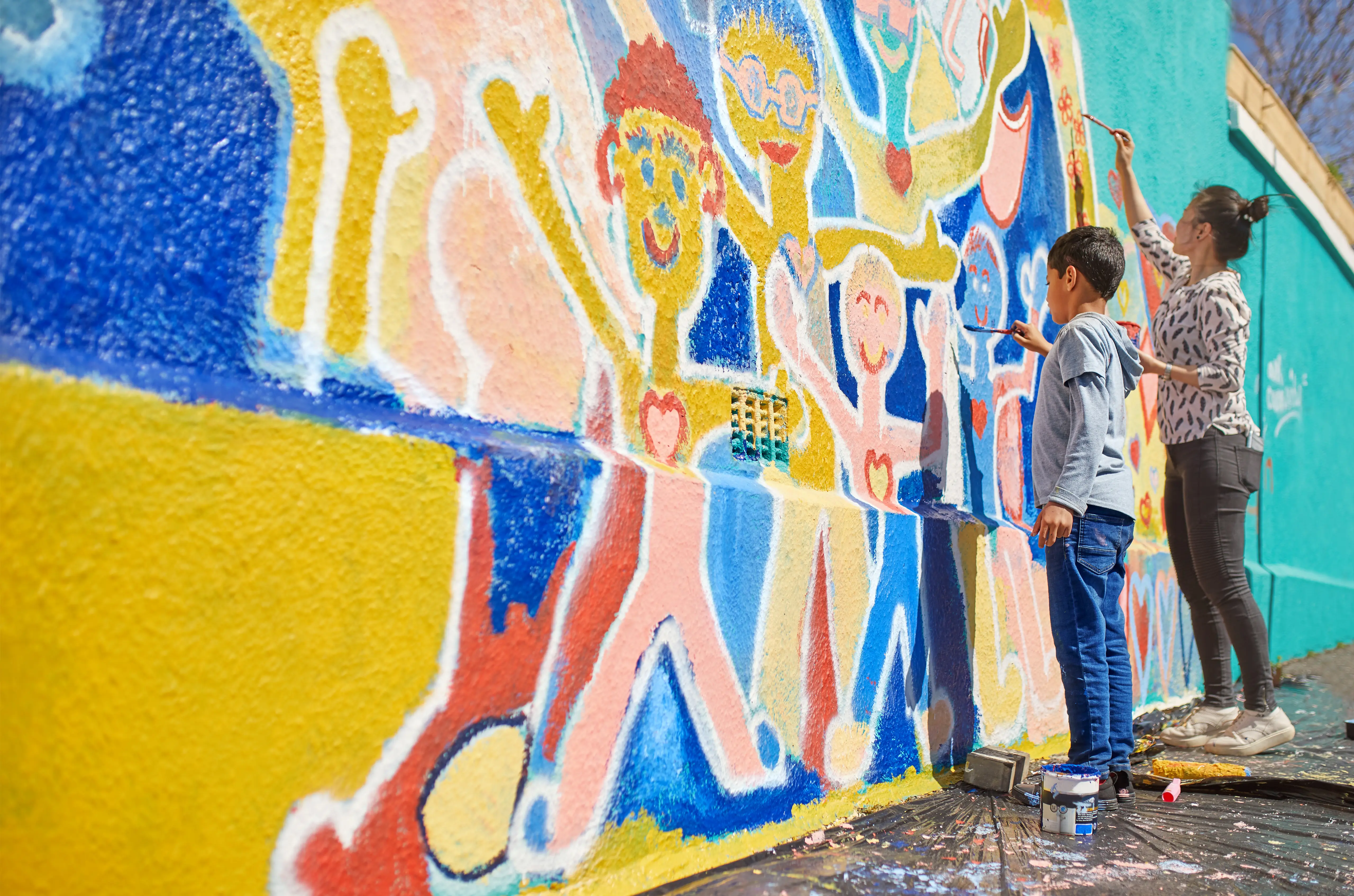 Photo of street art in Cape Town SA
