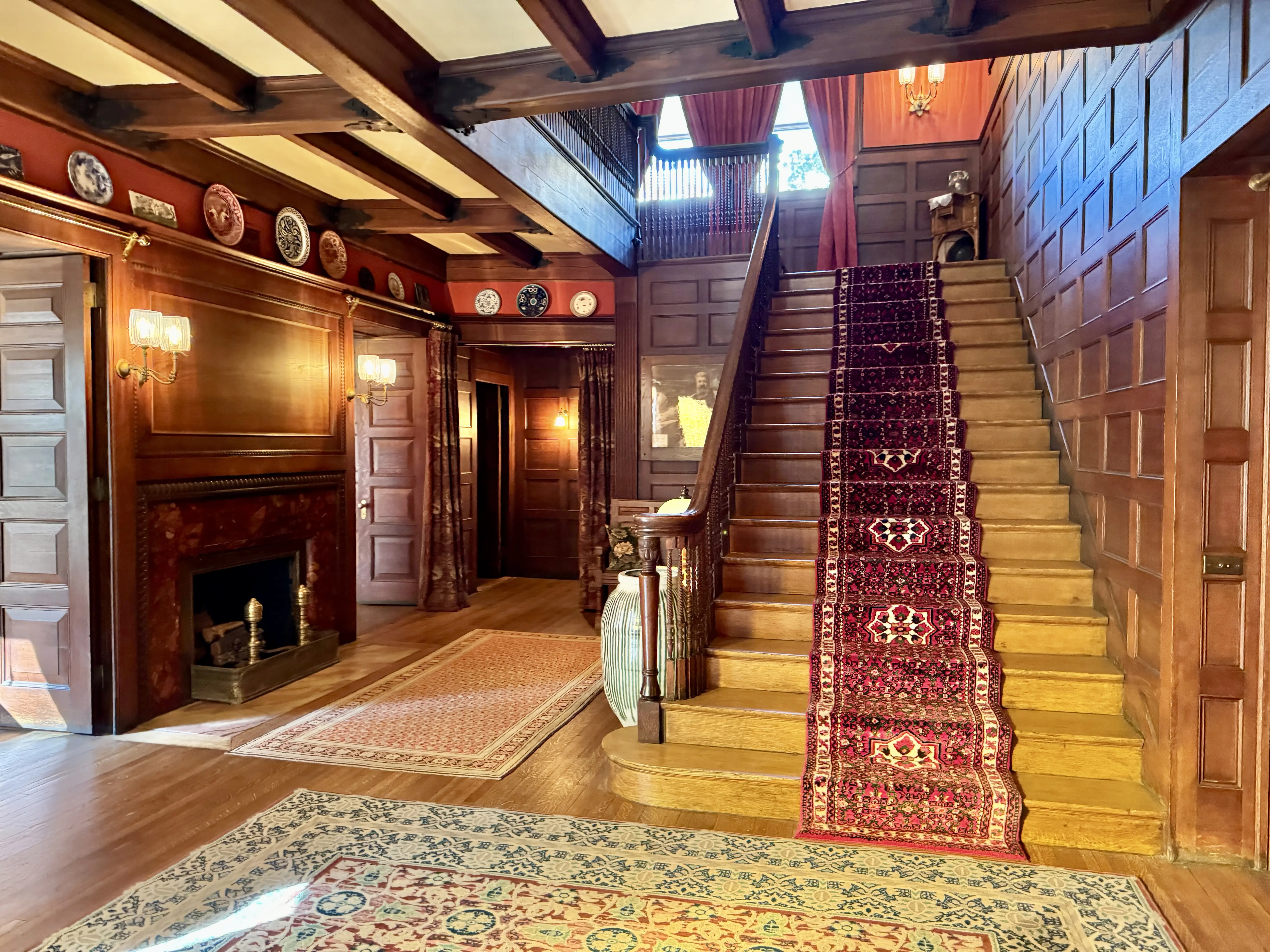 Interior image of the historic Glessner House in Chicago, Illinois.