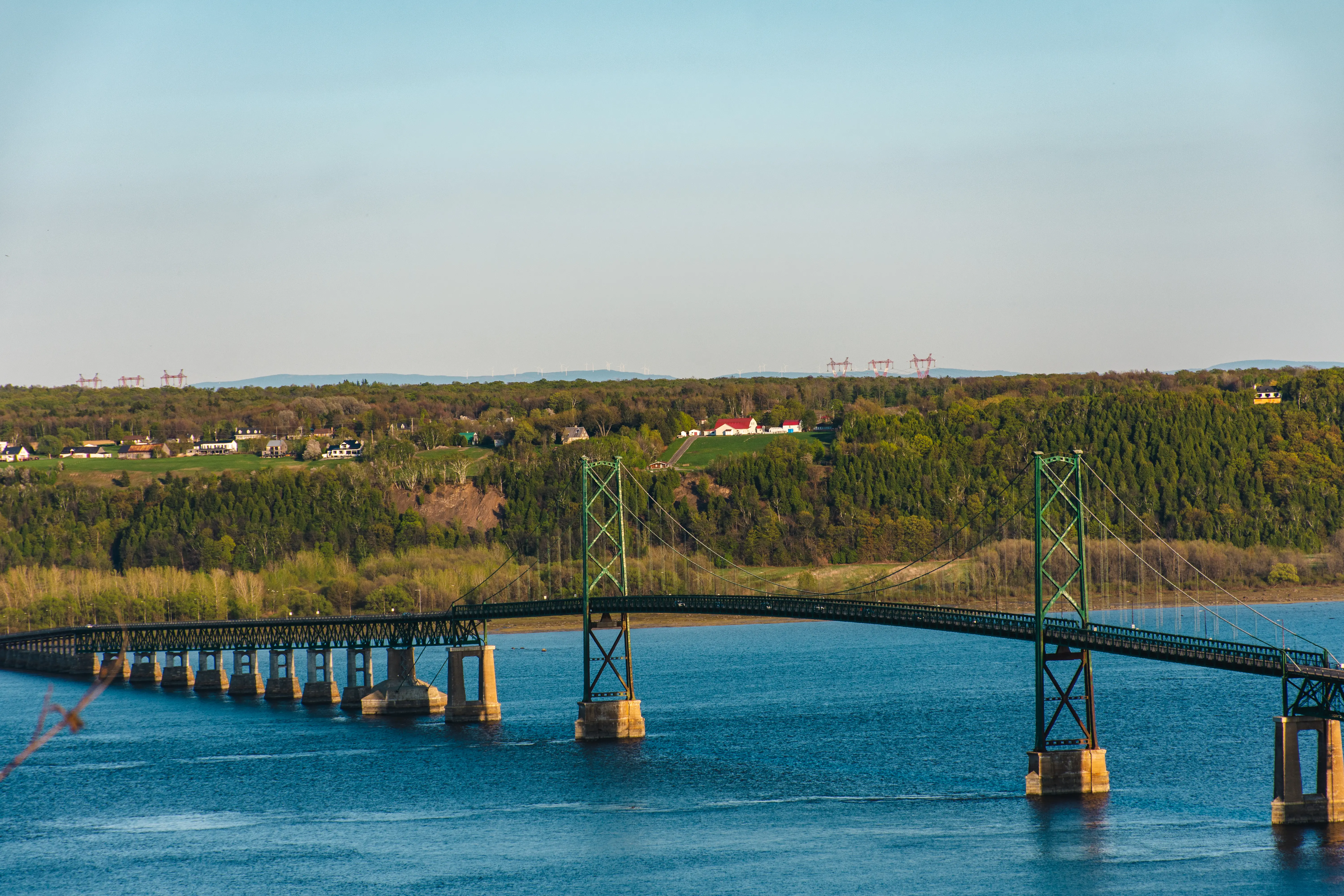 Photo of Île d'Orléans & Montmorency bridge