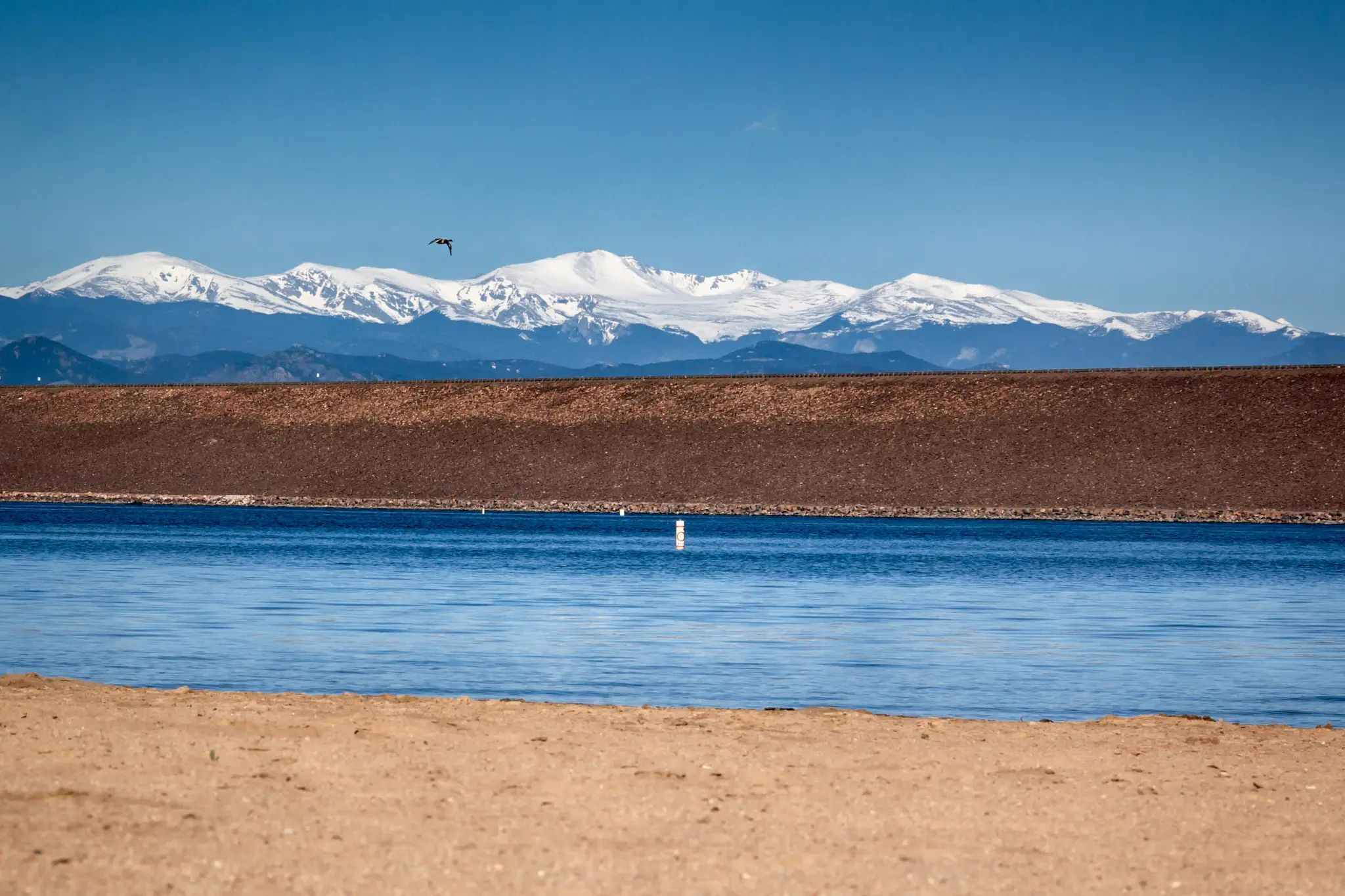 Image of Cherry Creek Reservoir in Colorado.