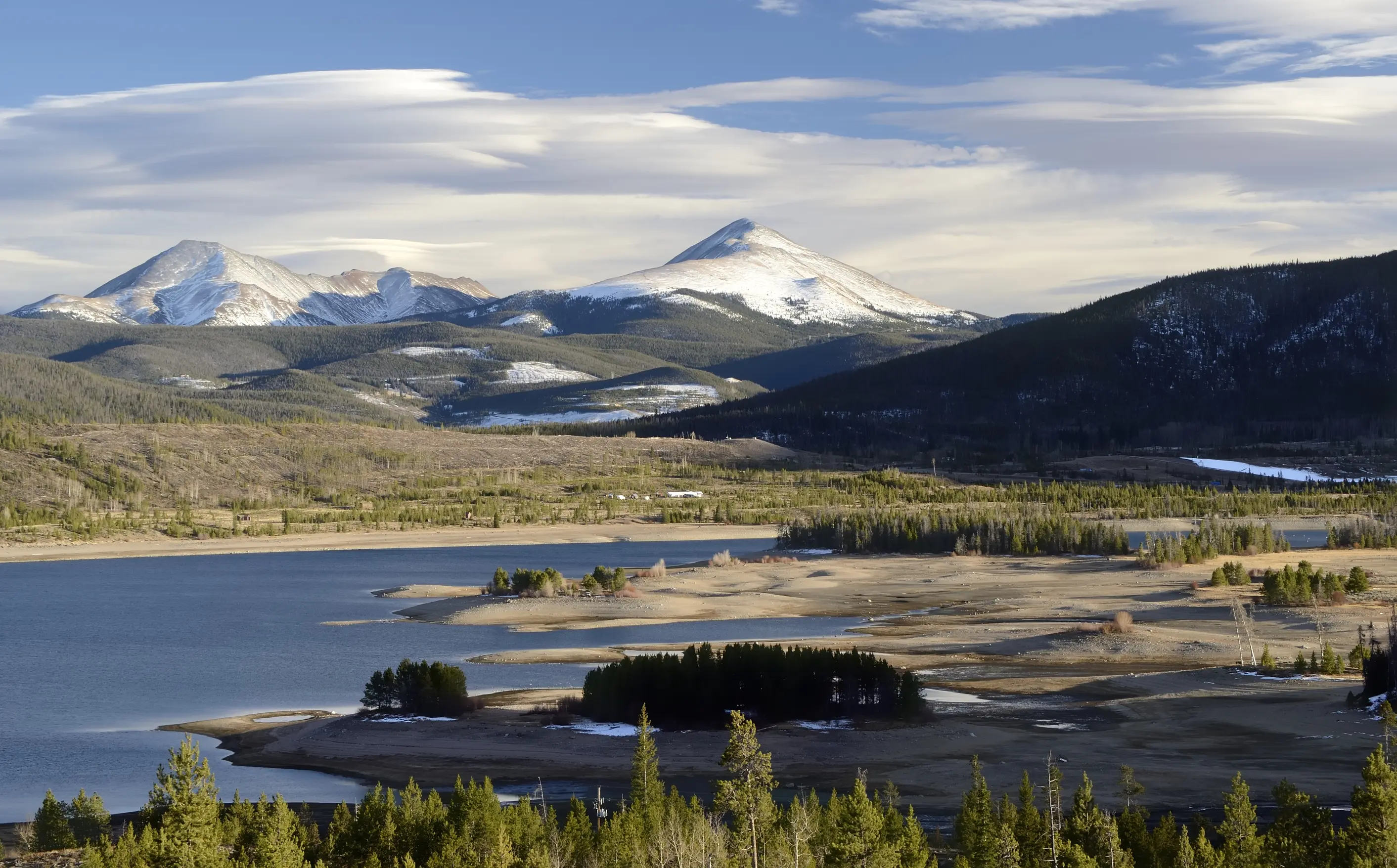 Image of Lake Dillon, in Frisco, Colorado.
