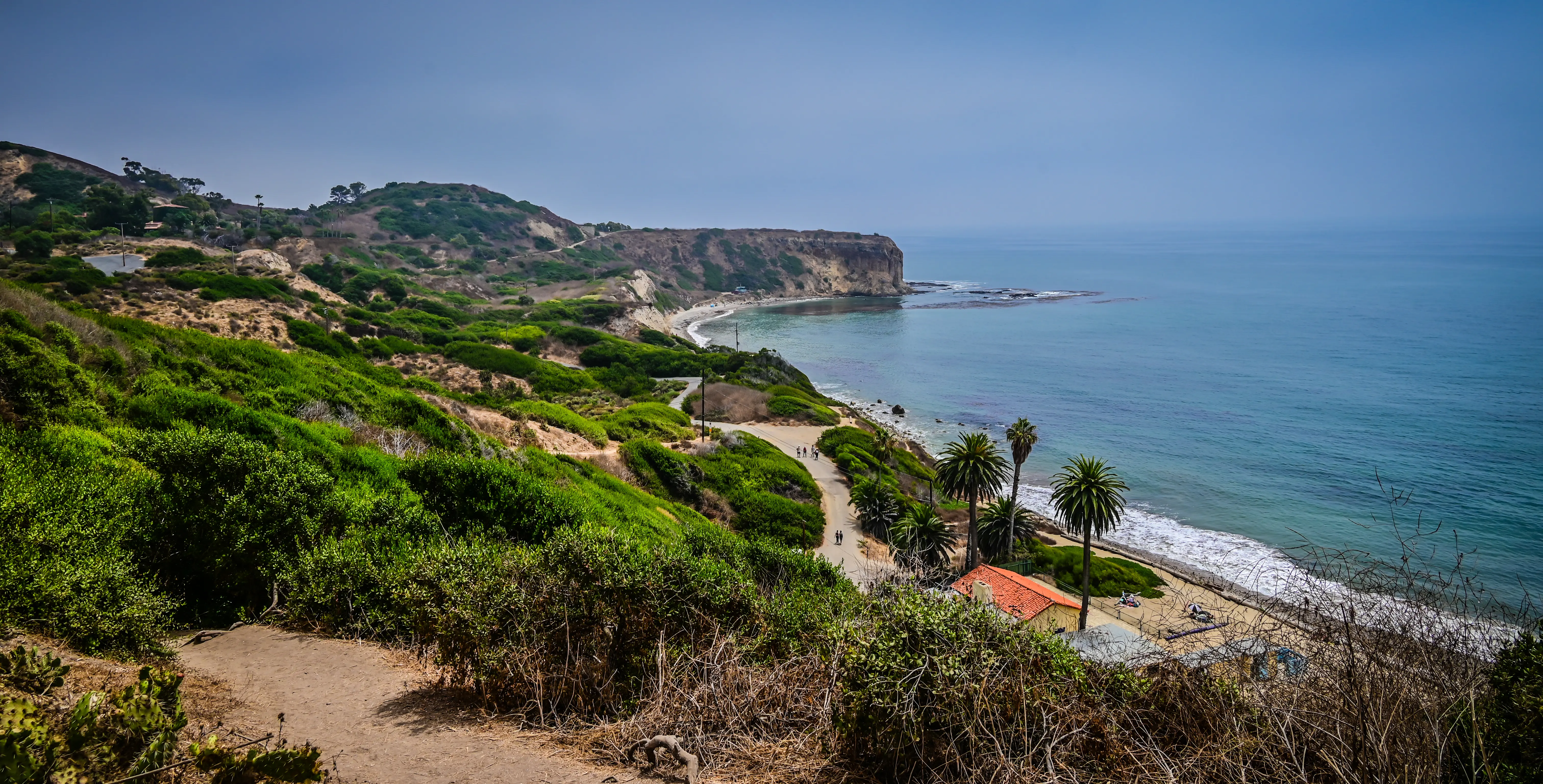 Image overlooking Abalone Cove Park in Abalone Cove Park, California.
