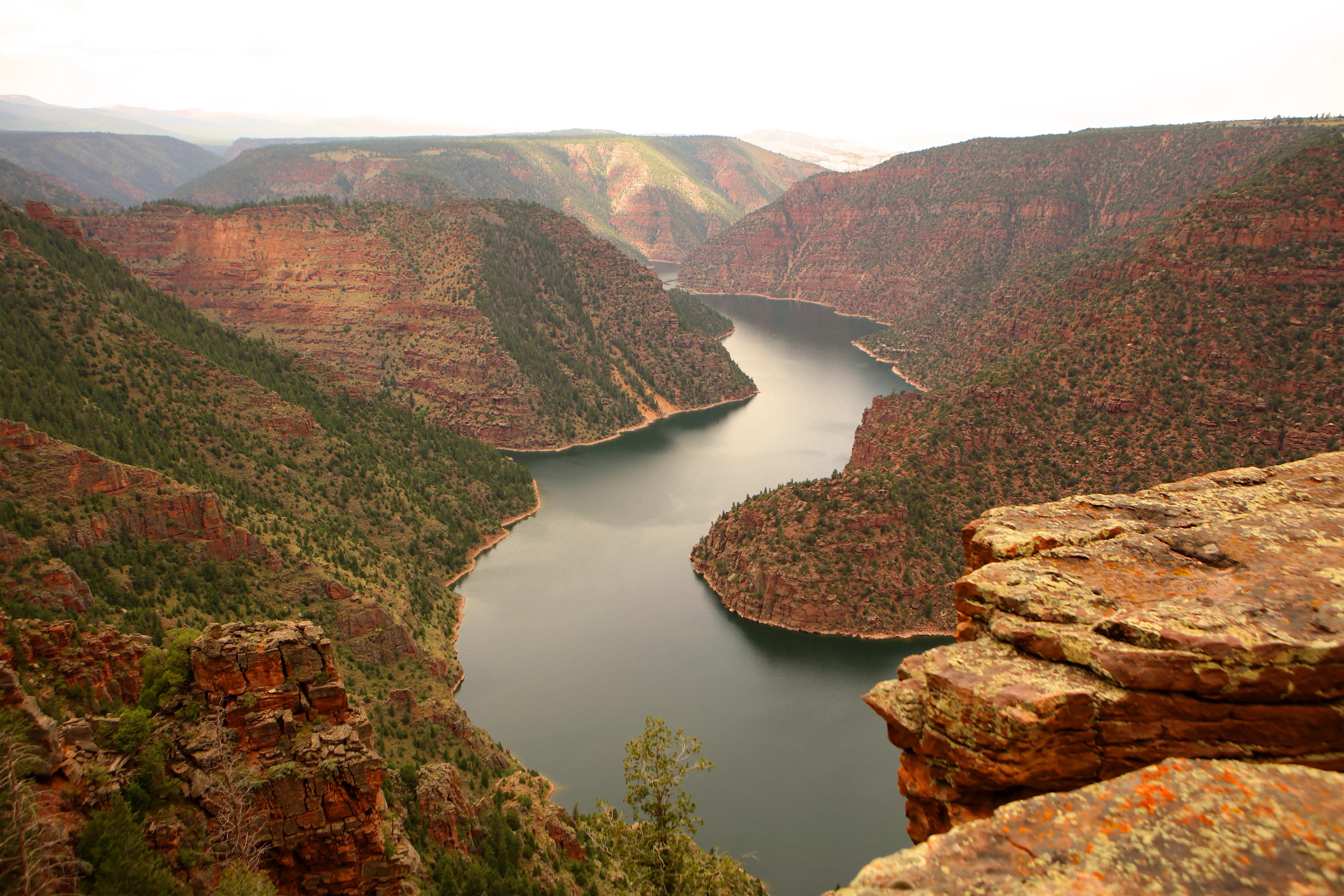 Image of Red Canyon Viewpoint at Flaming Gorge Recreational Area.