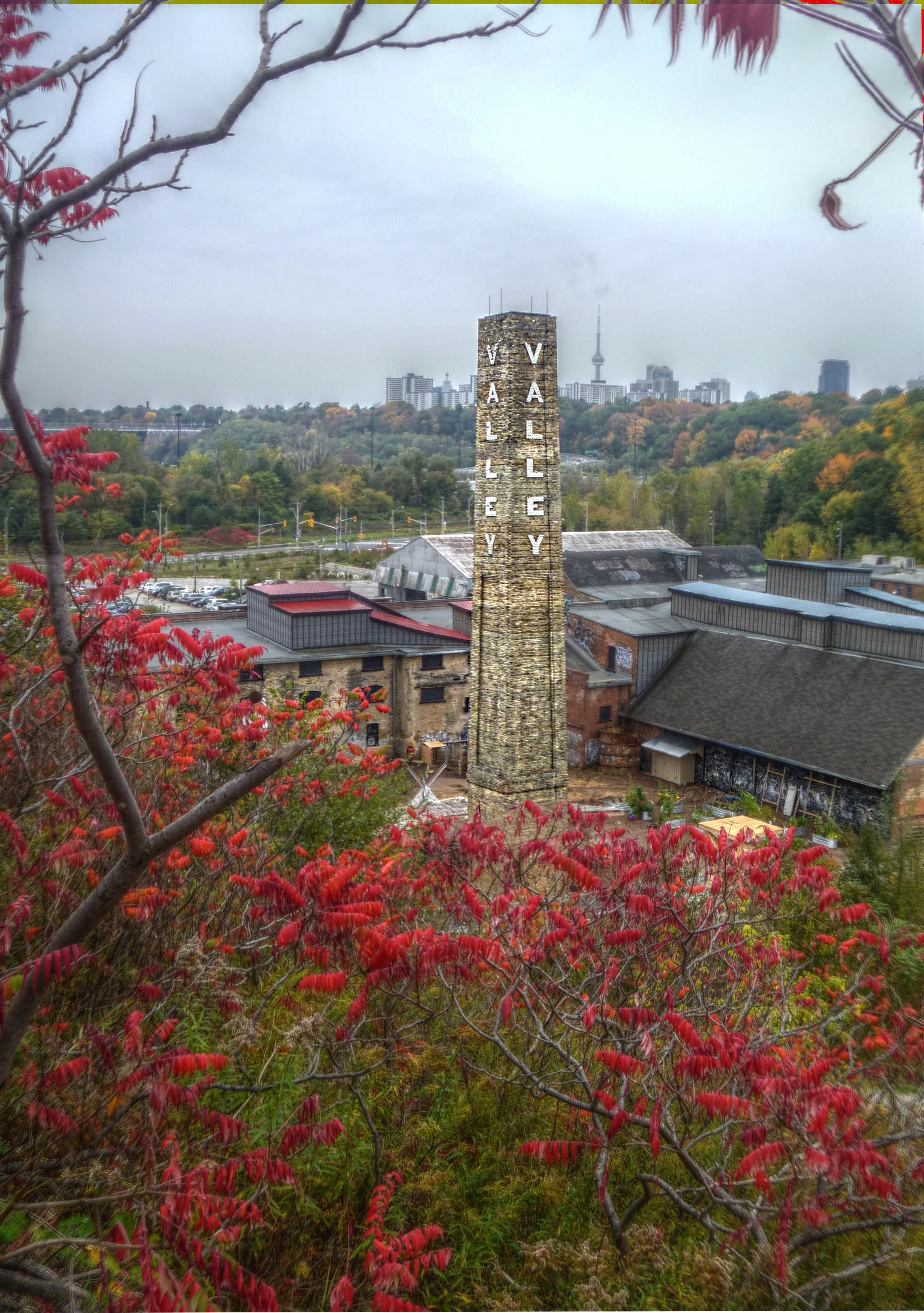 Exterior image of Evergreen Brick Works, in Toronto, Canada.