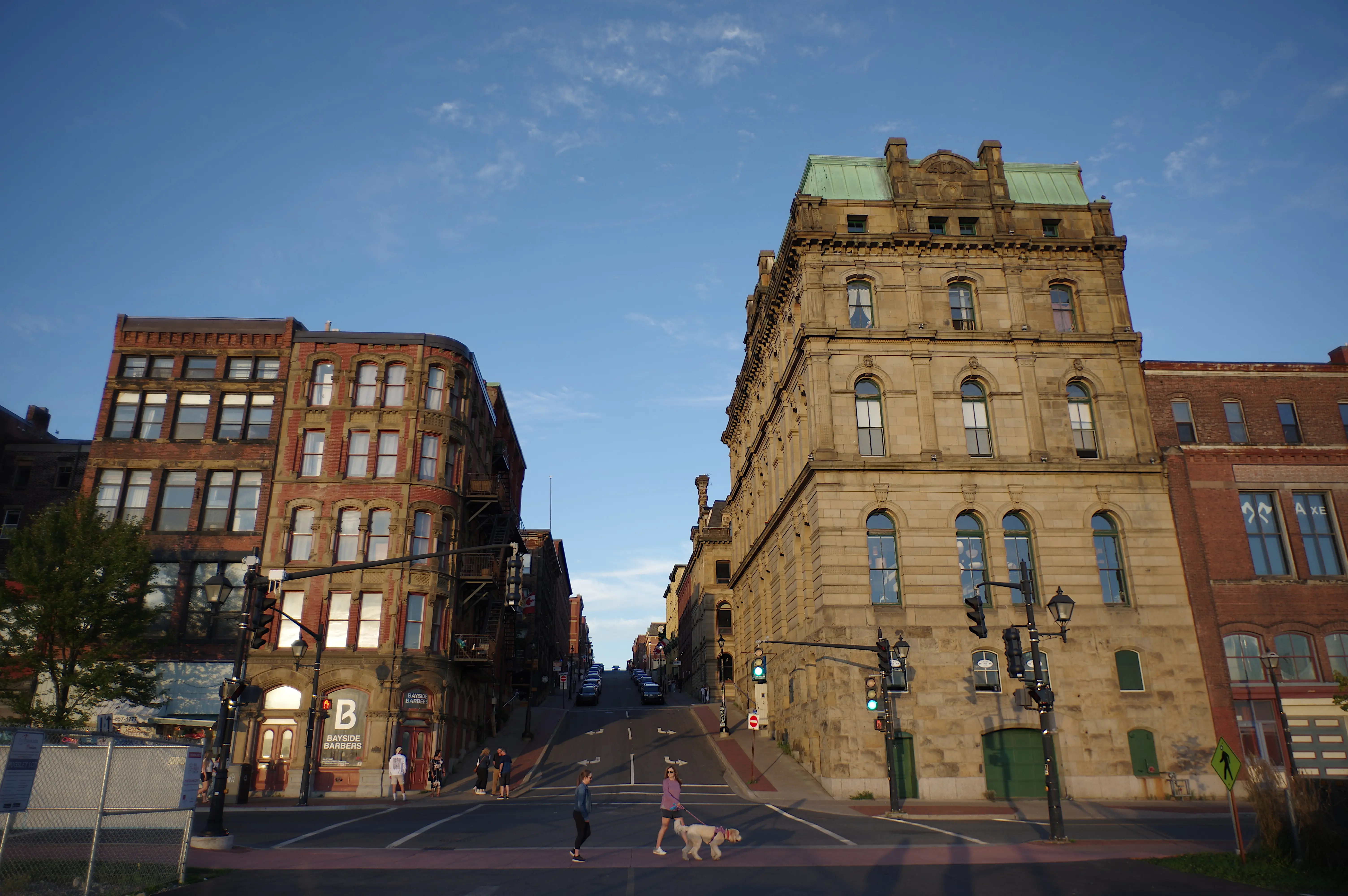 Image of Princess Street, in Saint John, New Brunswick.