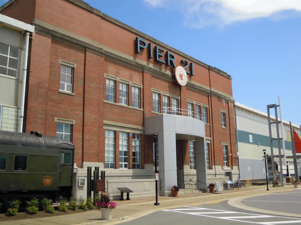 Canadian Museum of Immigration at Pier 21 in Halifax Nova Scotia Canada