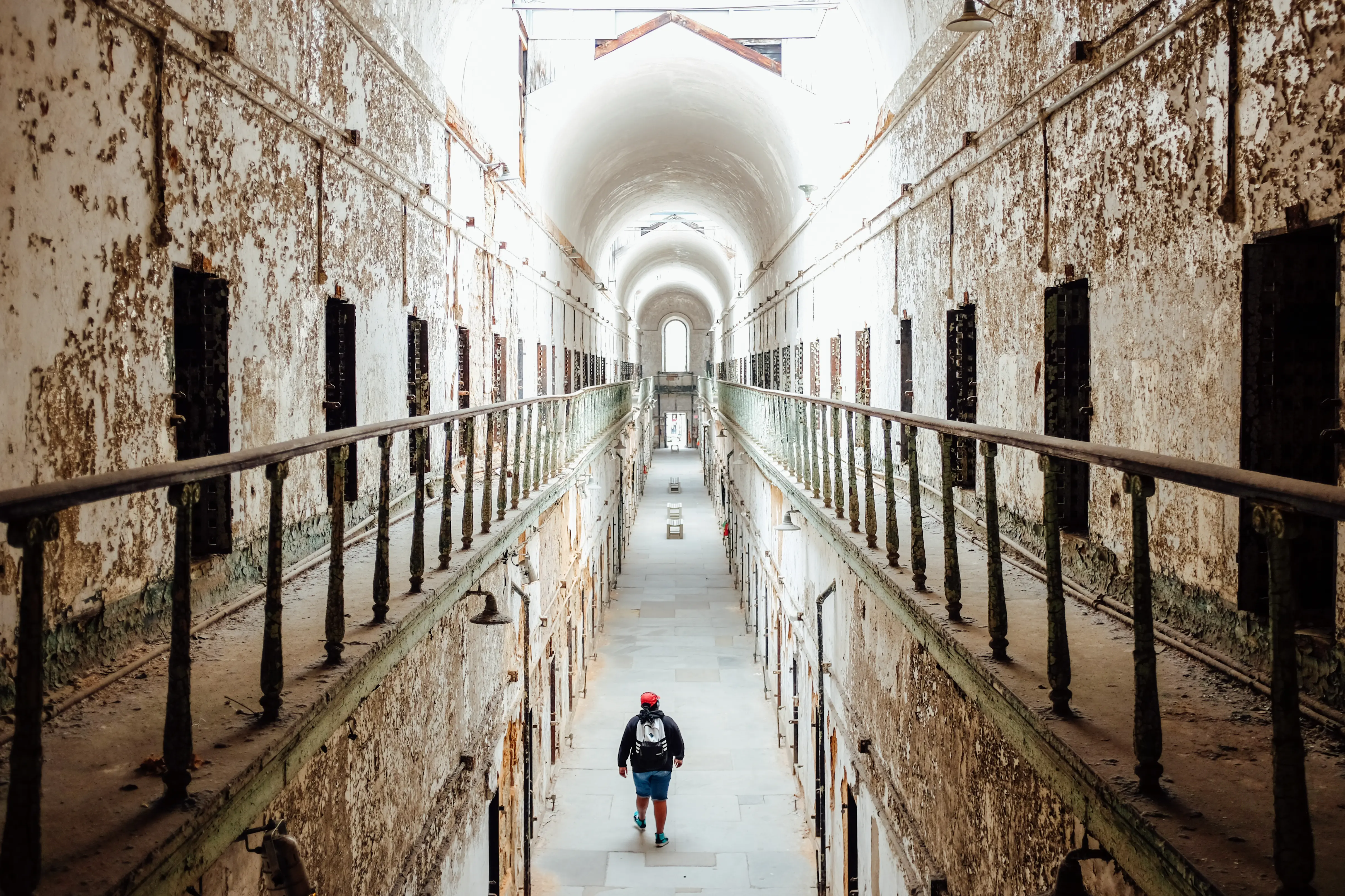 Eastern State Penitentiary in Philadelphia Pennsylvania