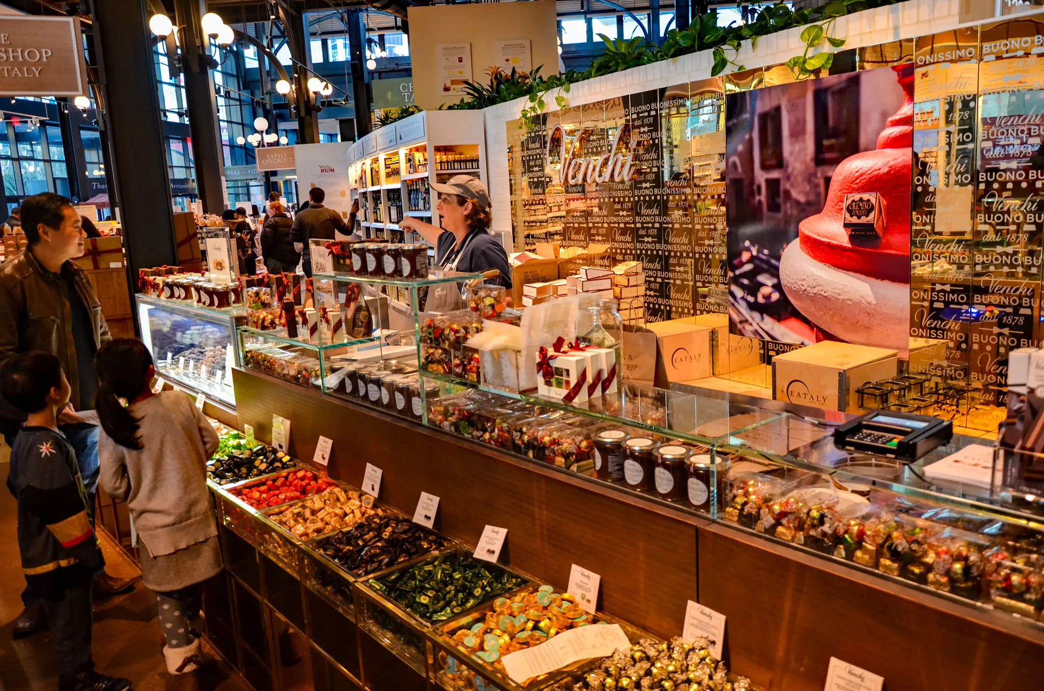 Image of a store/vendor within Eataly Italian food hall.