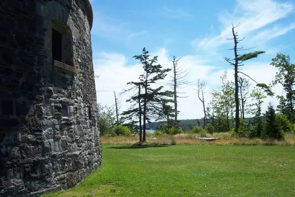 Outdoor image of ruins at Point Pleasant Park