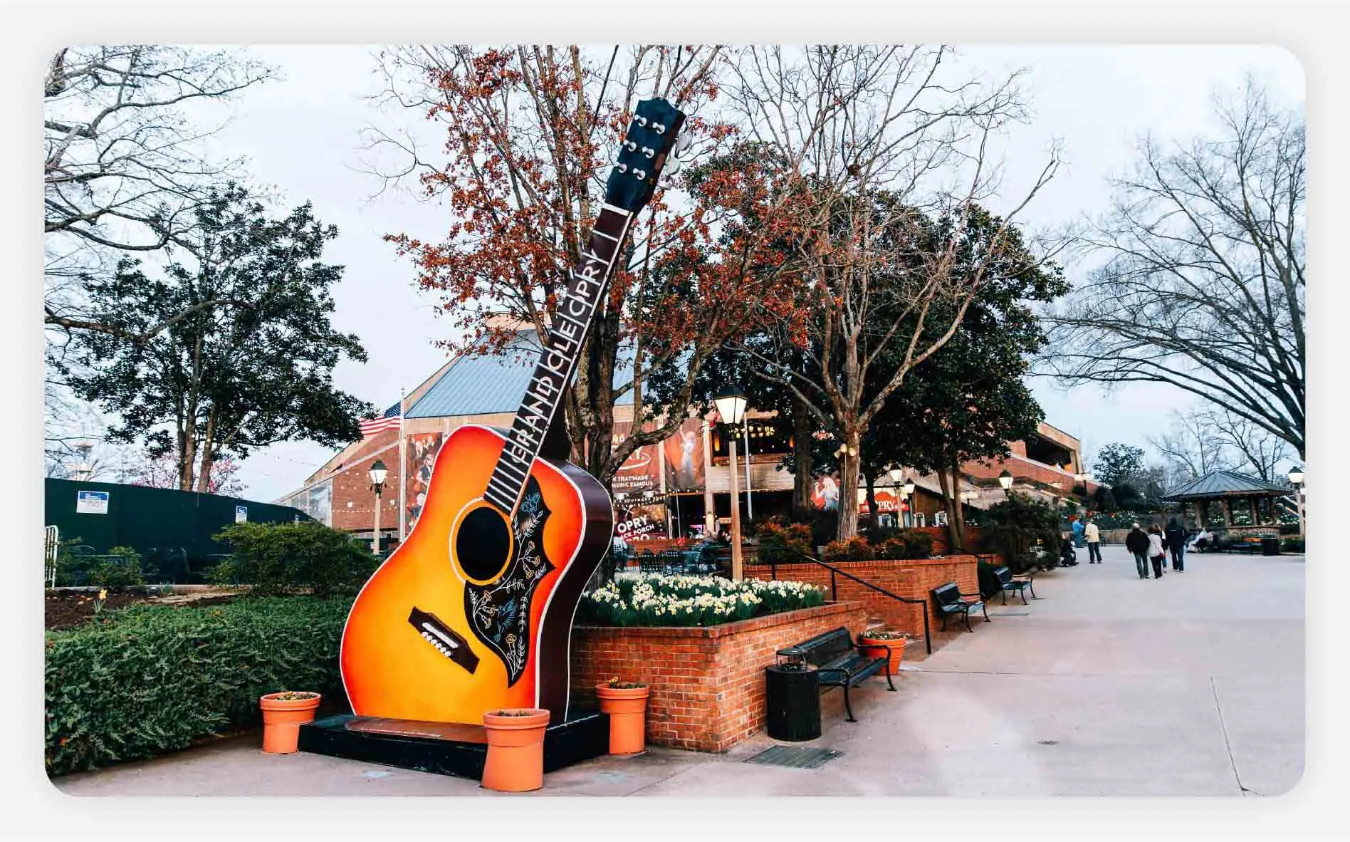 A photo of Grand Ole Opry in Nashville, Tennessee.