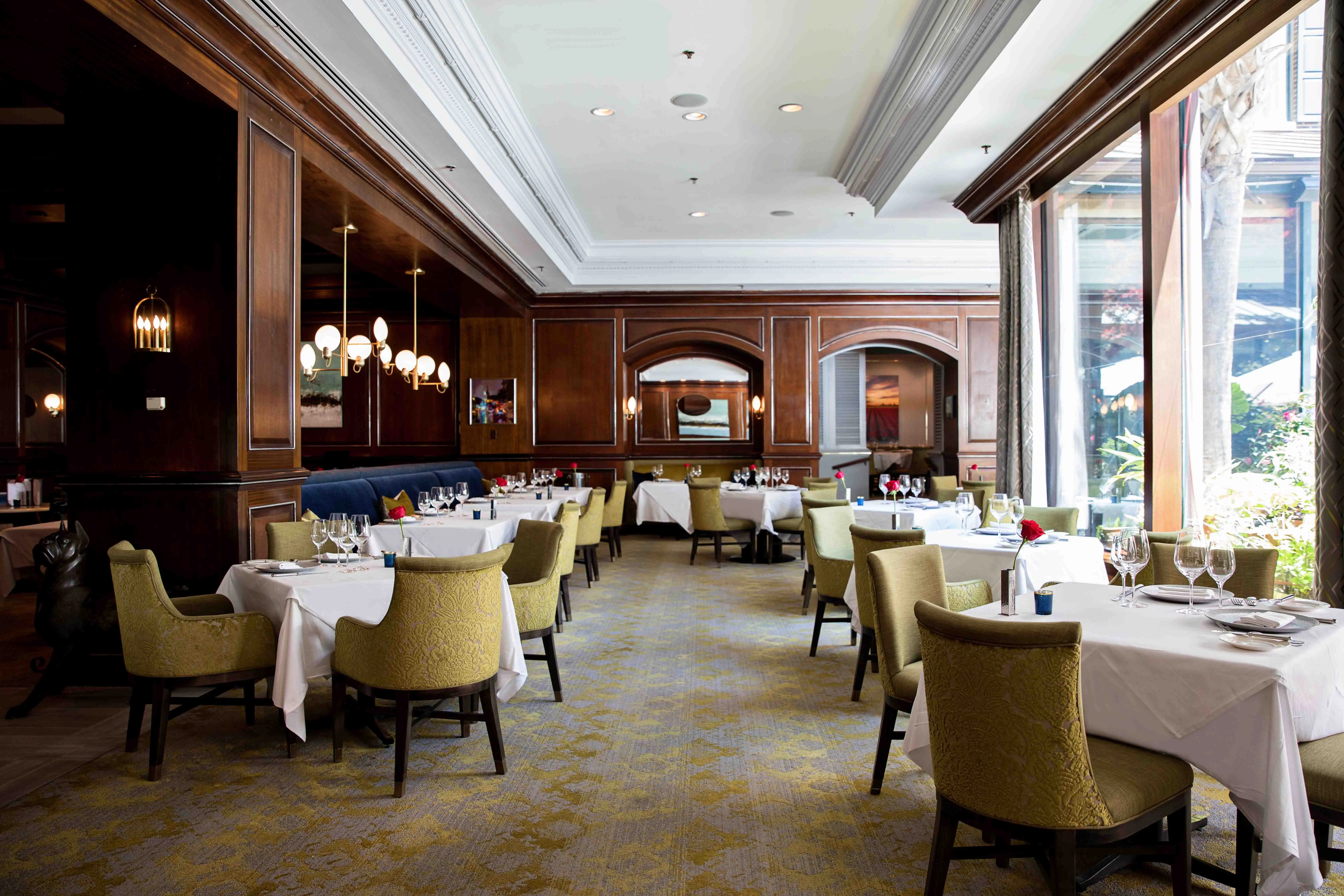 Interior shot of Charleston Grill in South Carolina