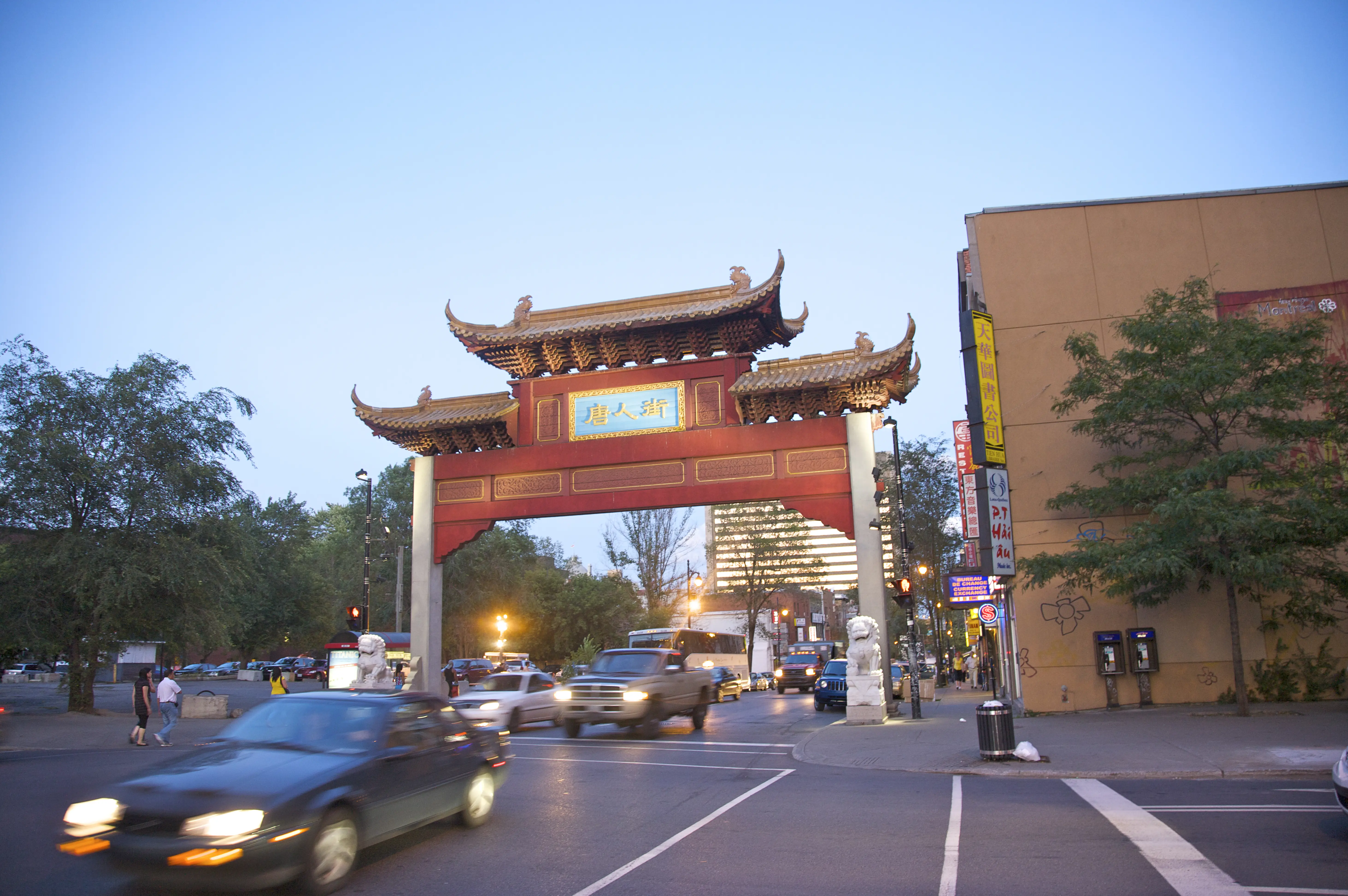 Photo of Chinatown in Montreal, Canada
