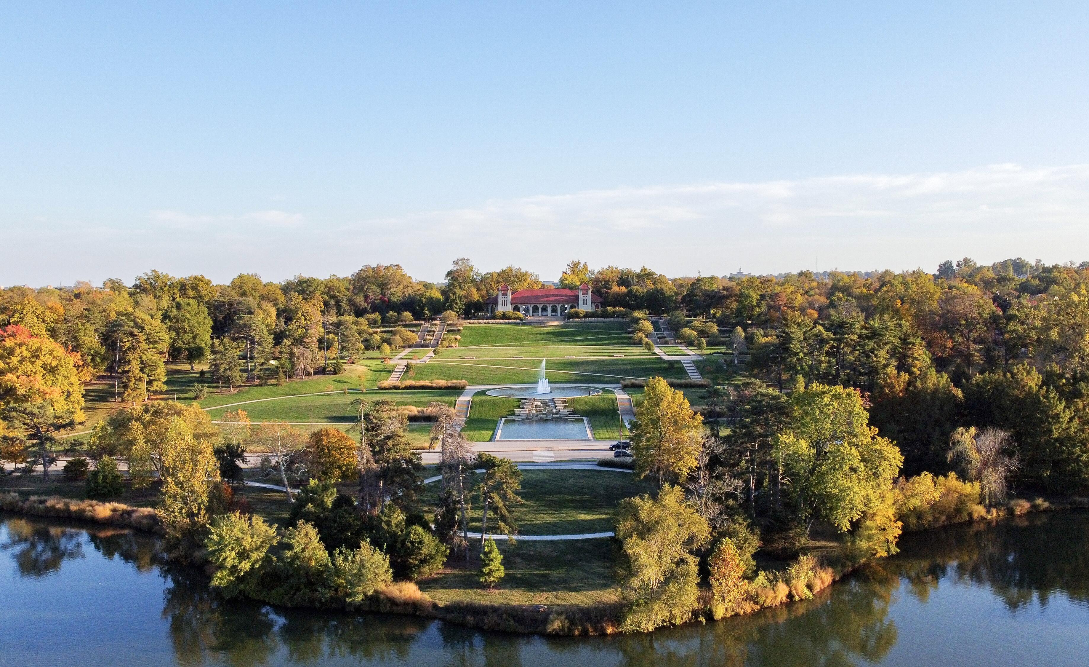 Fall in Forest Park, St Louis