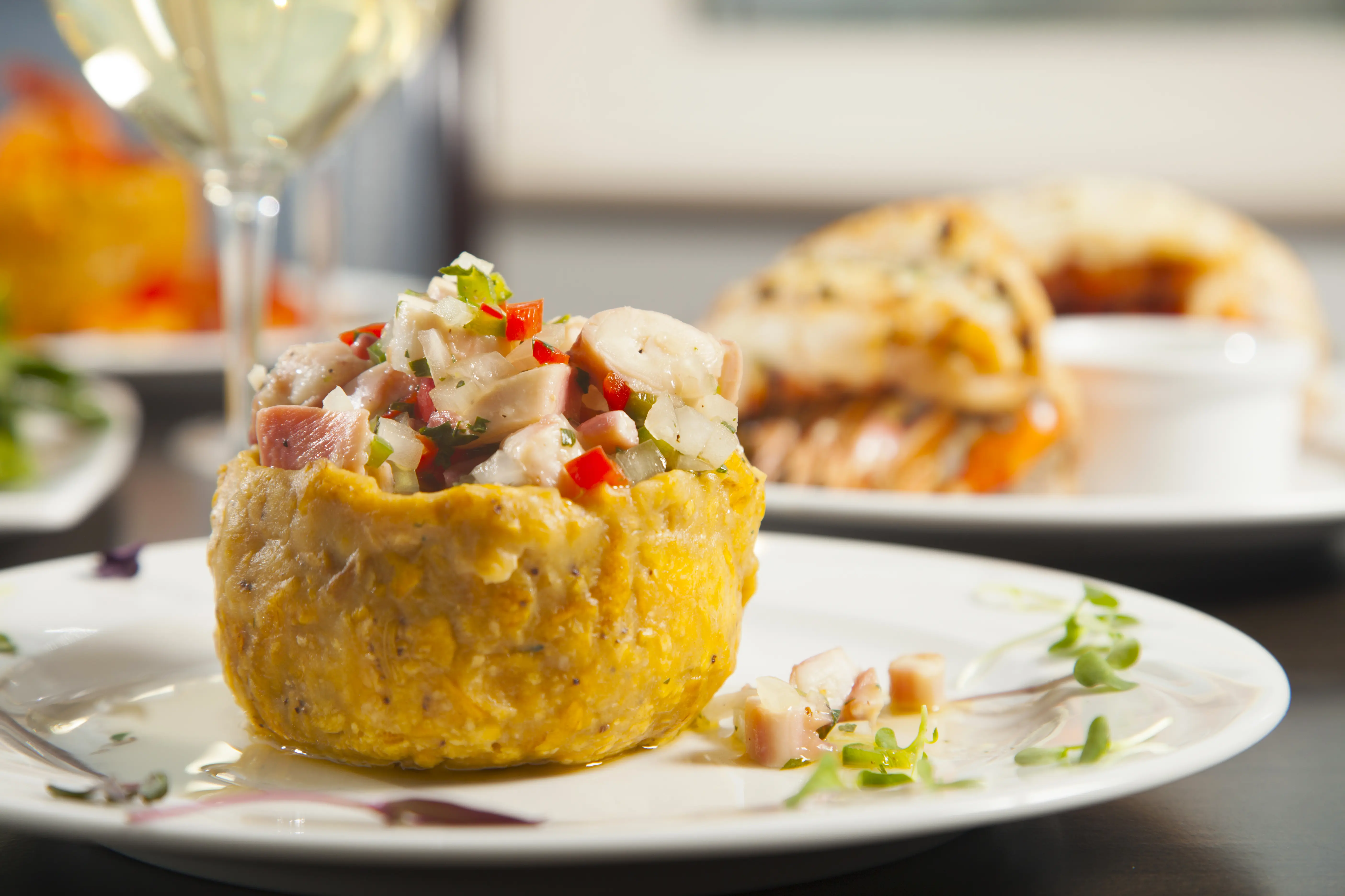 Stuffed mofongo