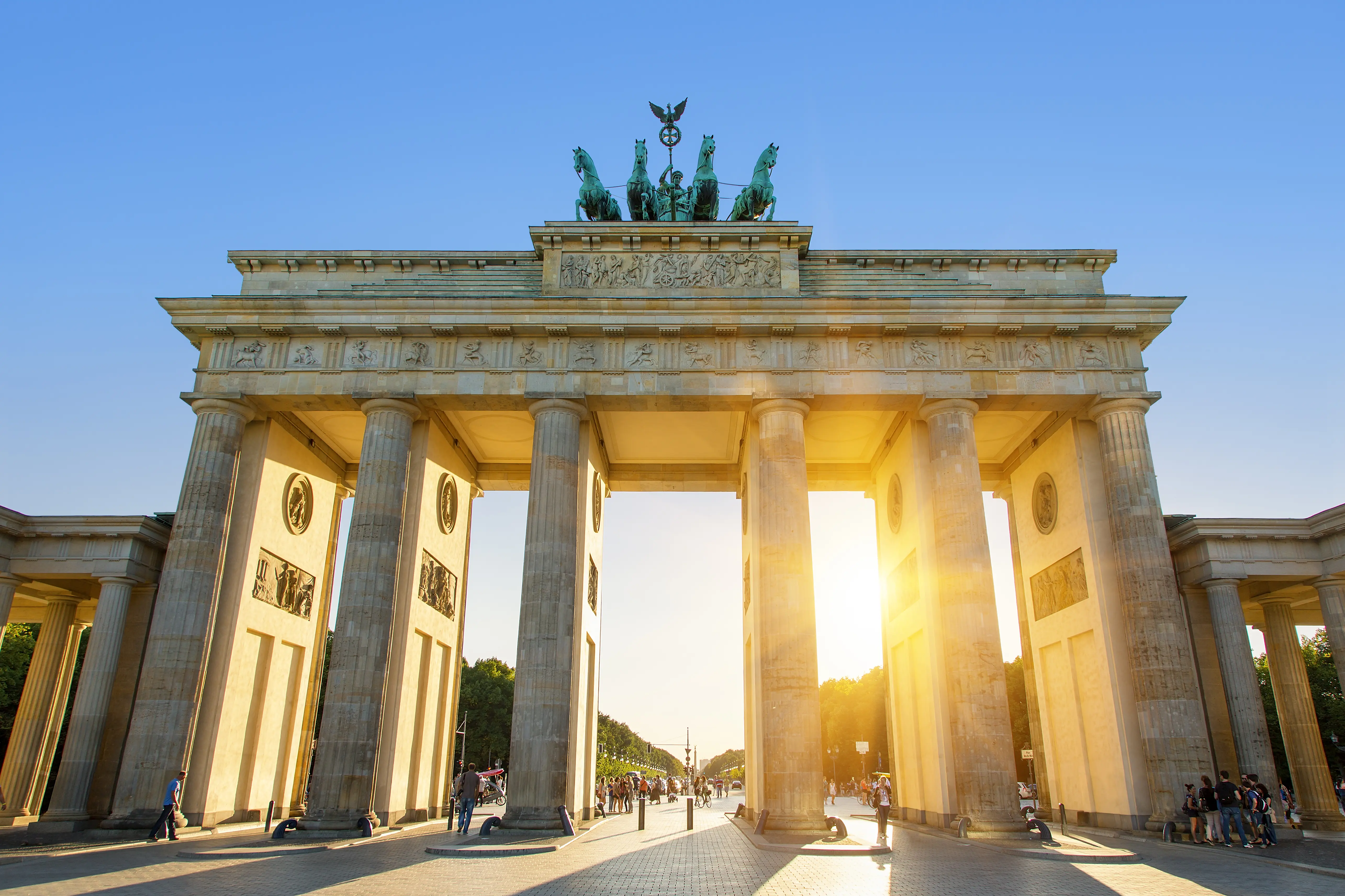 Photo of Bradenburg Gate at Sunset, Berlin