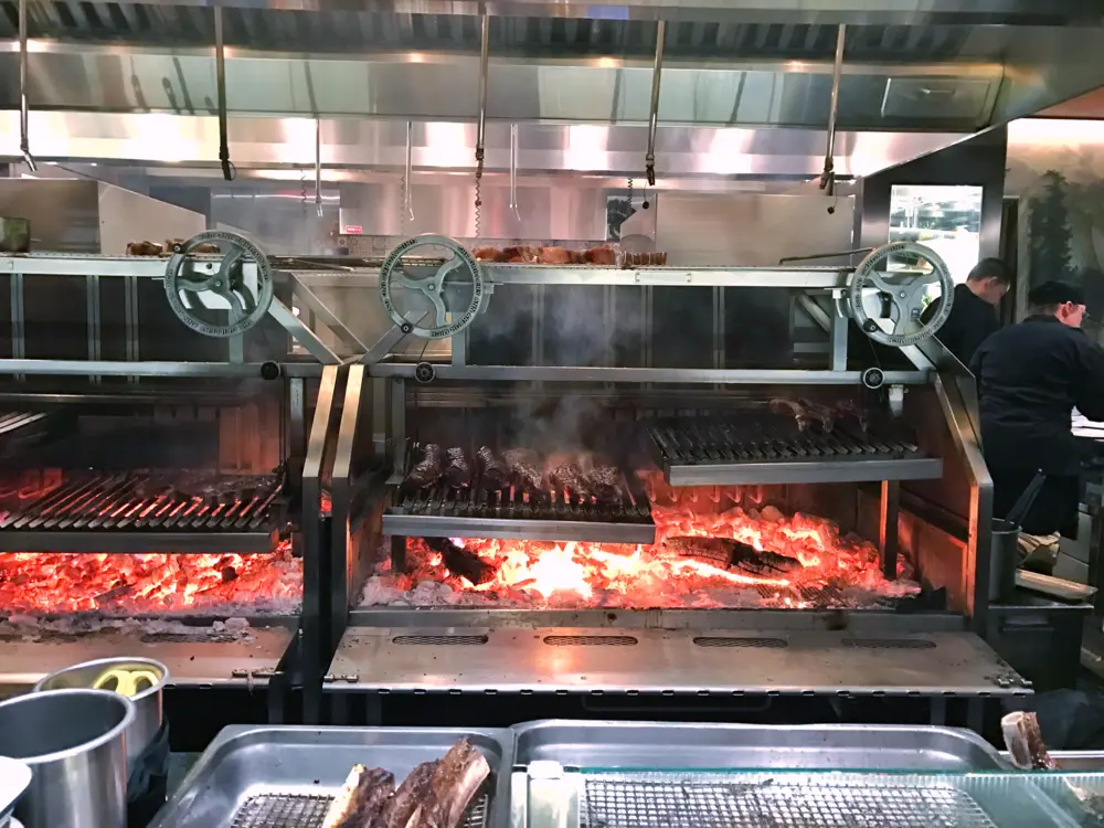 Grill at Bazaar Meat by Jose restaurant in Las Vegas Nevada